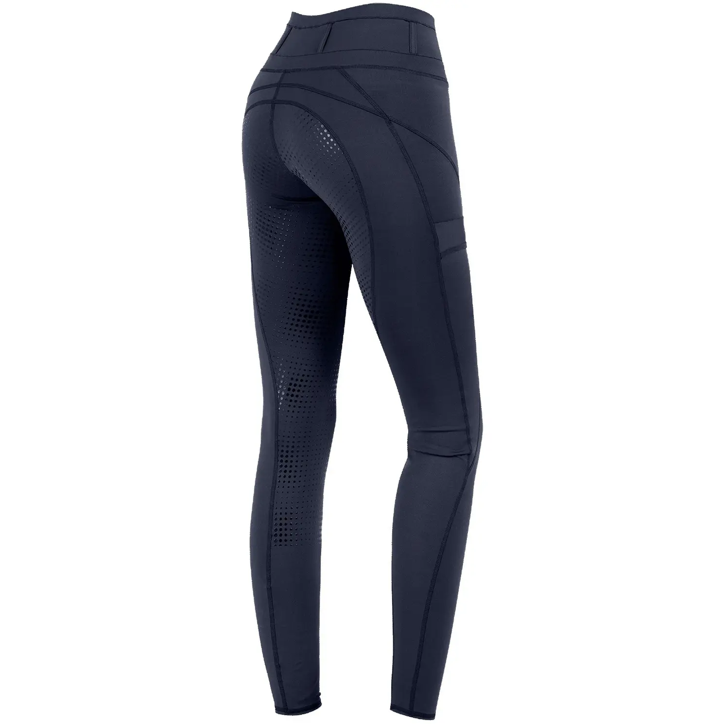 Damen Reitleggings Silikon Vollbesatz HANNA Hochbund nachtblau Damen Reitleggings Silikon Vollbesatz HANNA Hochbund nachtblau