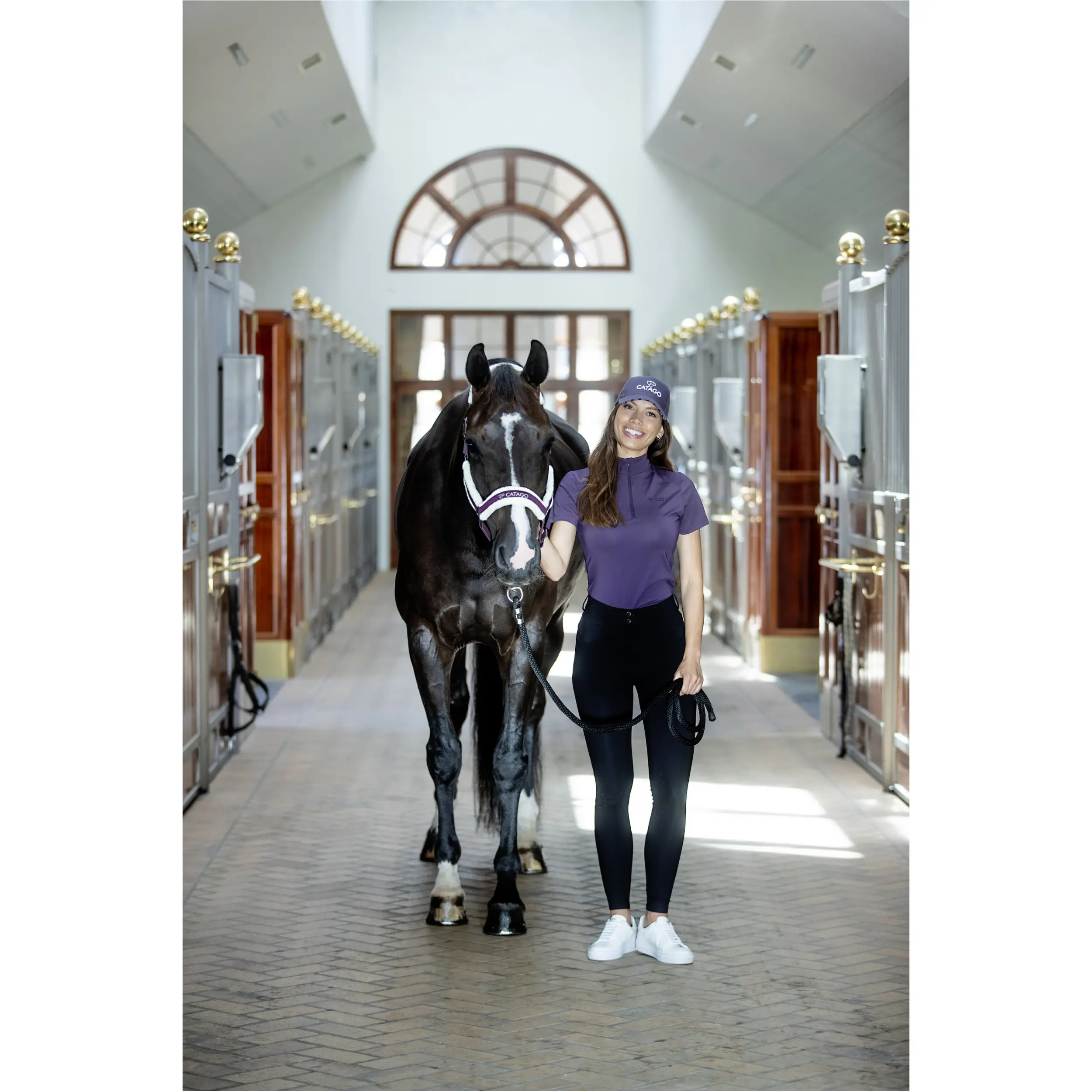 Damen Turniershirt Kurzarm THELMA plum perfect Damen Turniershirt Kurzarm THELMA plum perfect