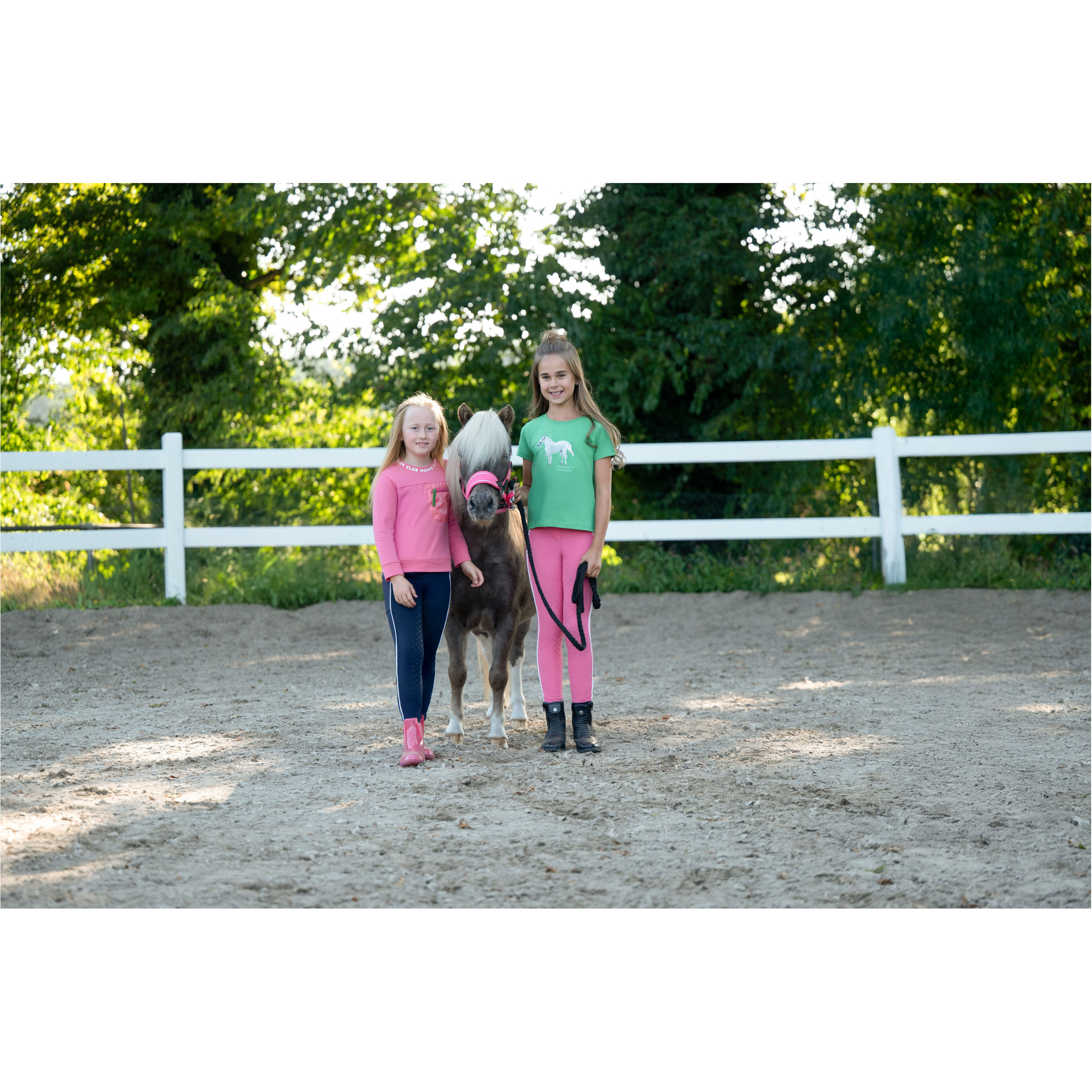 Kinder T-Shirt SPARKLE grün