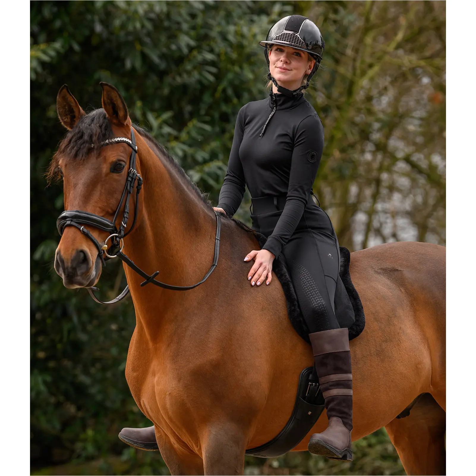 Reitpad SOFT schwarz