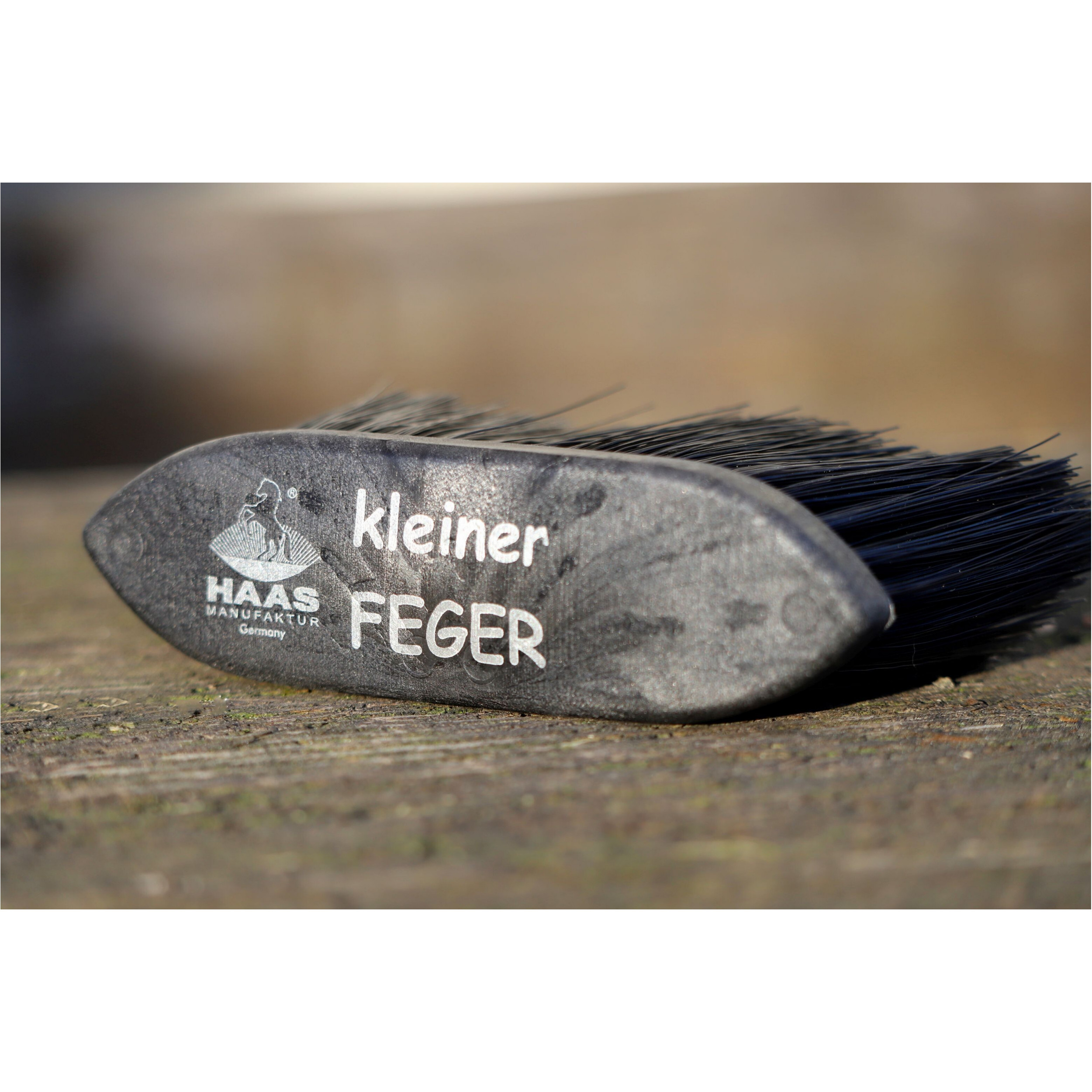 Mähnenbürste klein 8cm KLEINER FEGER schwarz