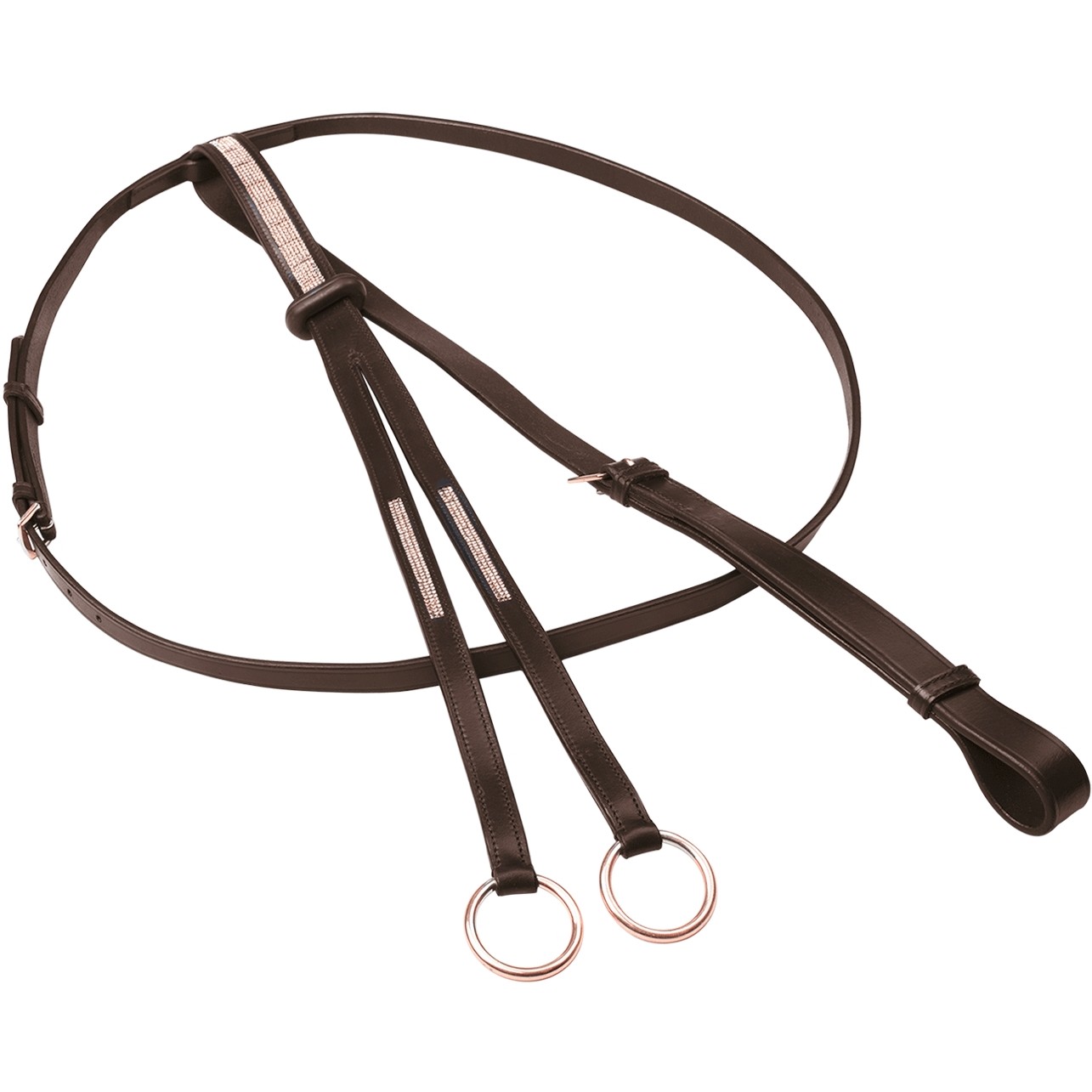 Martingal X-Line ROSÉ braun Warmblut