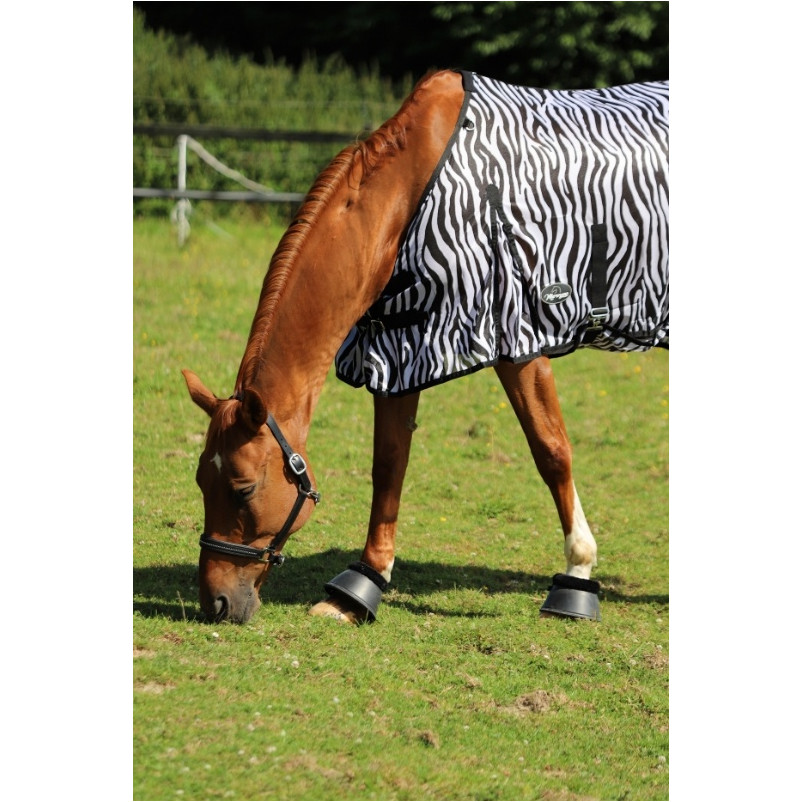Fliegendecke ZEBRA schwarz/weiß