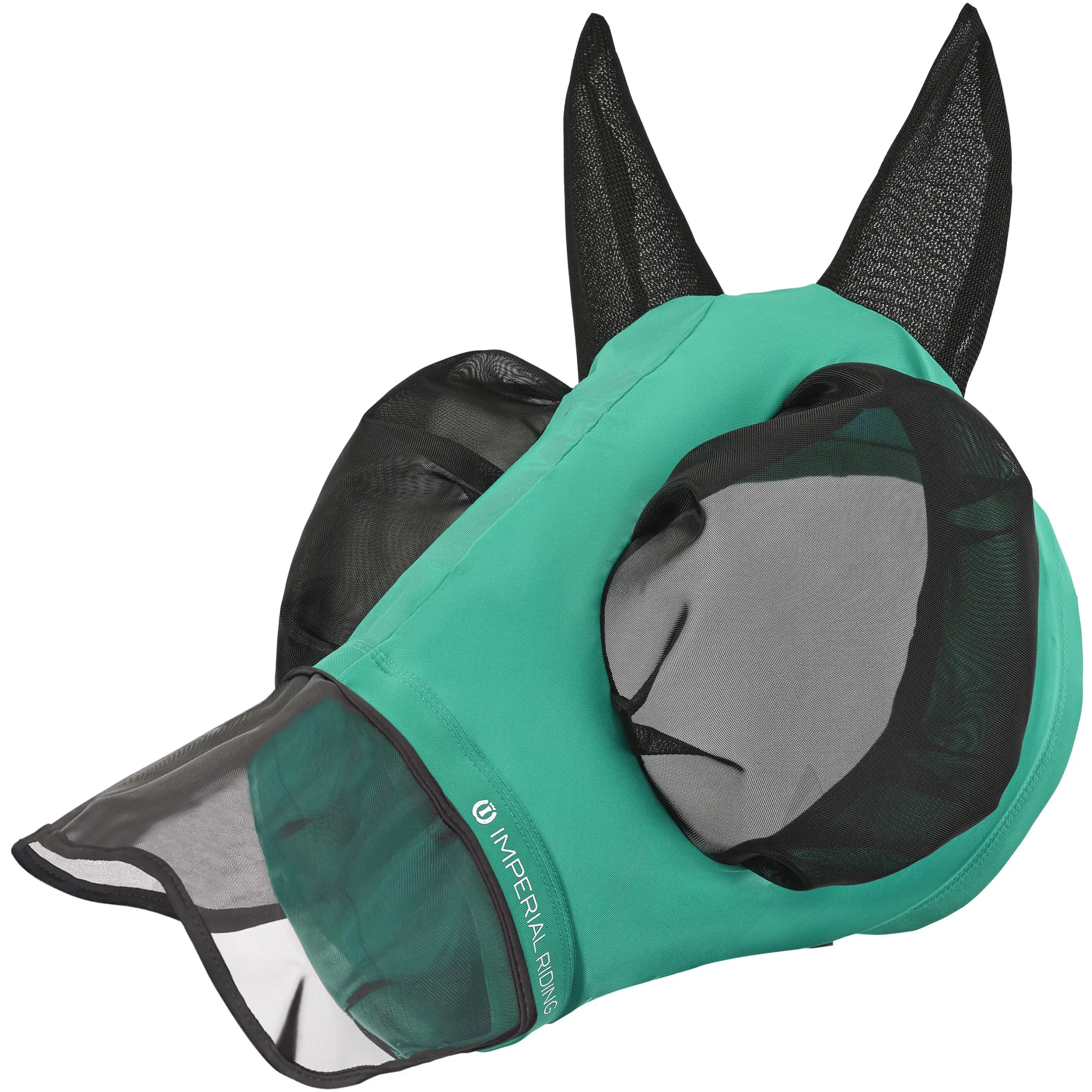 Fliegenmaske mit Nasenschutz IRHTrail ride turquoise