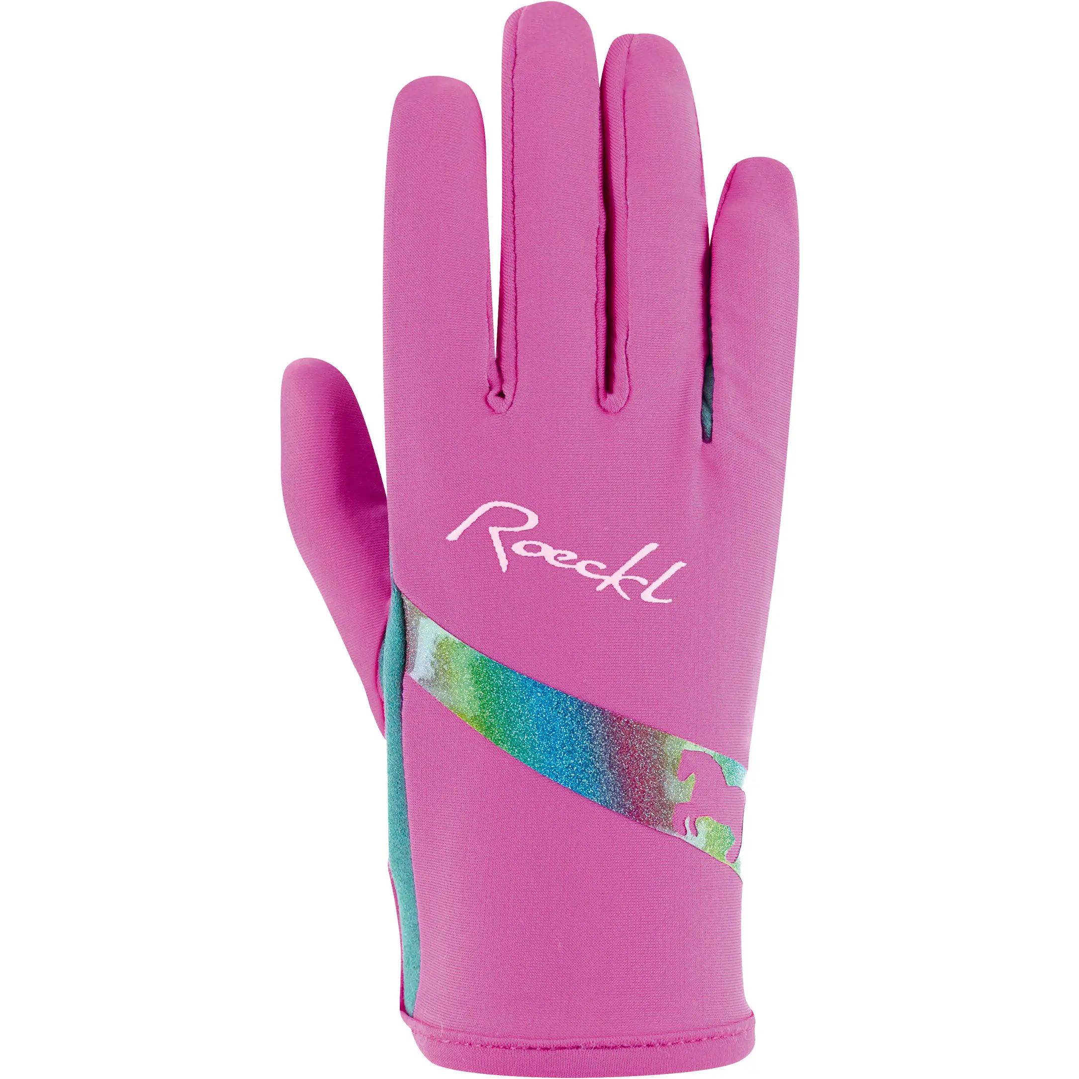 Kinder Reithandschuhe KAPRIOLE deep pink