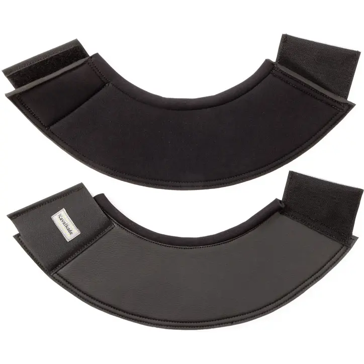 Hufglocken mit Softoprenrand (2er Set) schwarz