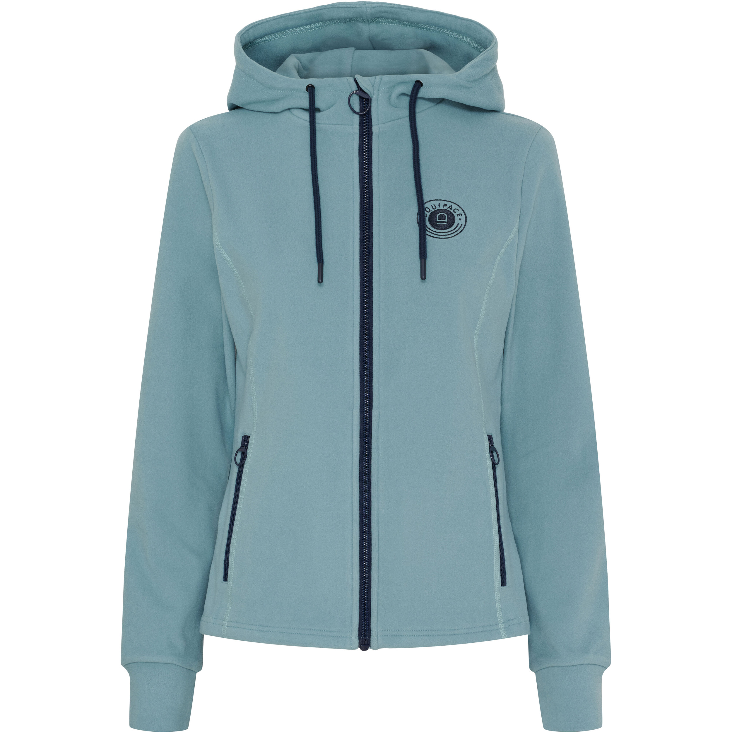 Damen Hoodie mit Reißverschluss ABIGAIL arctic