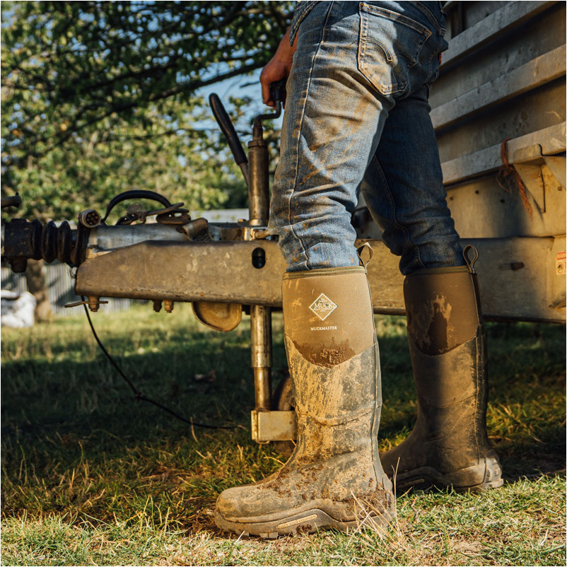 Winter Gummistiefel MUCKMASTER HIGH grün