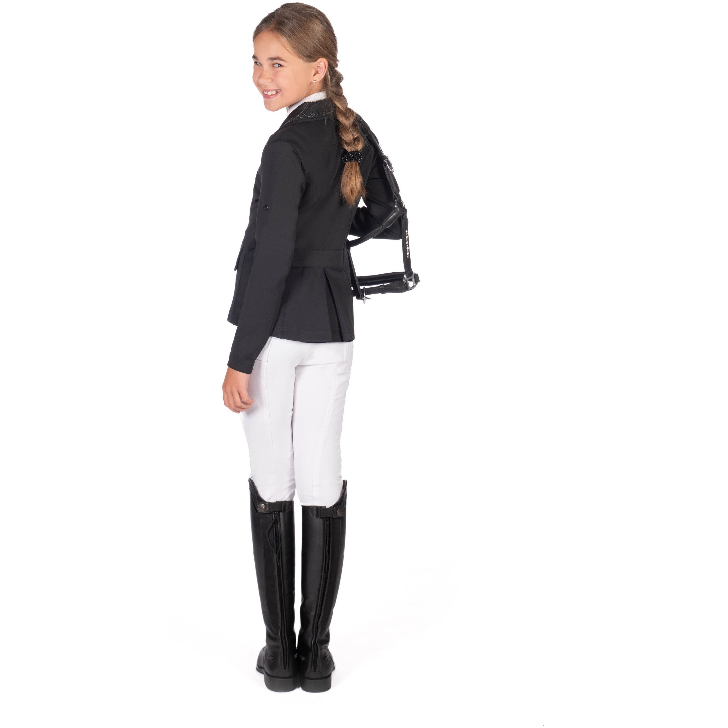 Kinder Turnierjacket AMY KIDS schwarz