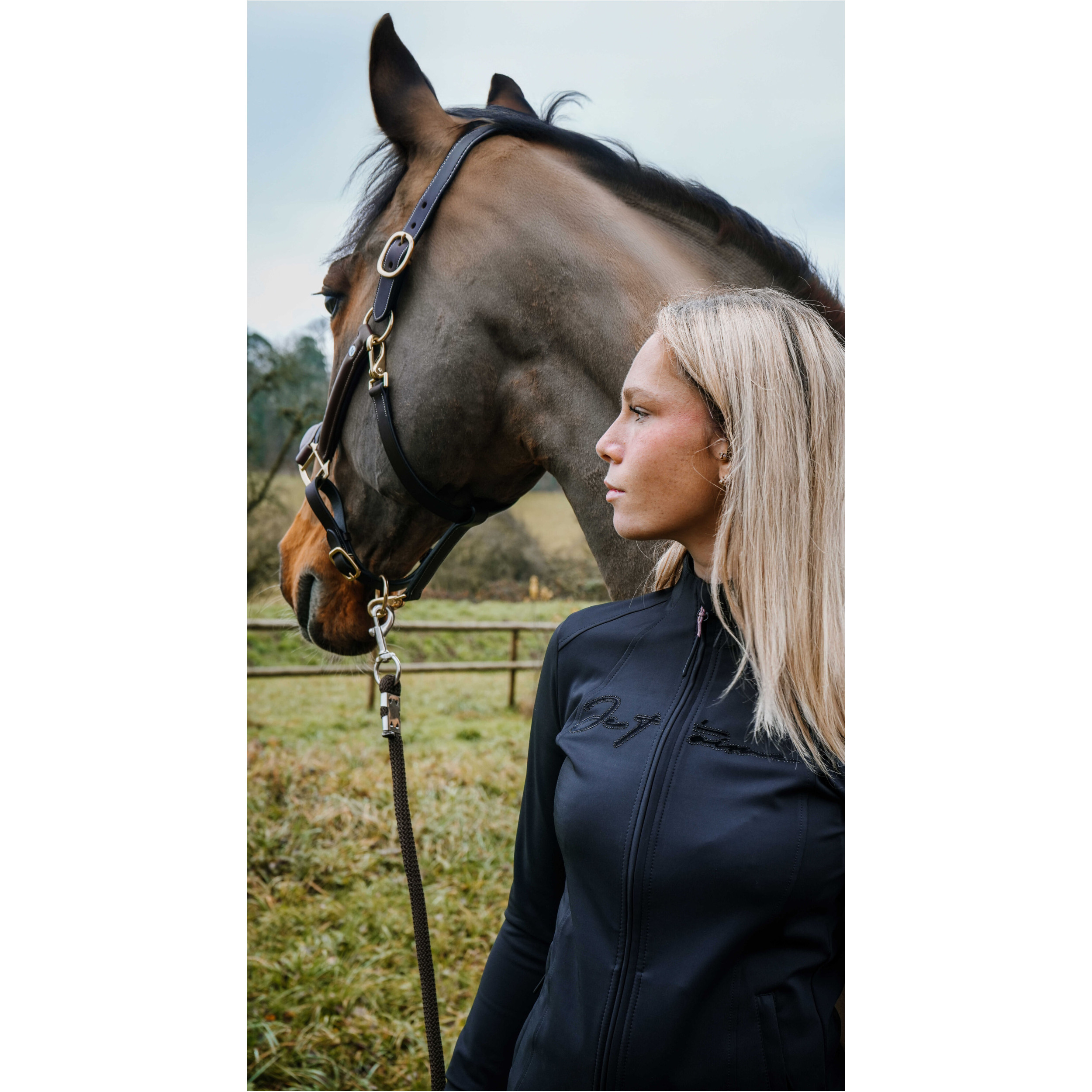 Damen Softshelljacke Je t'aime EK-ILONA schwarz