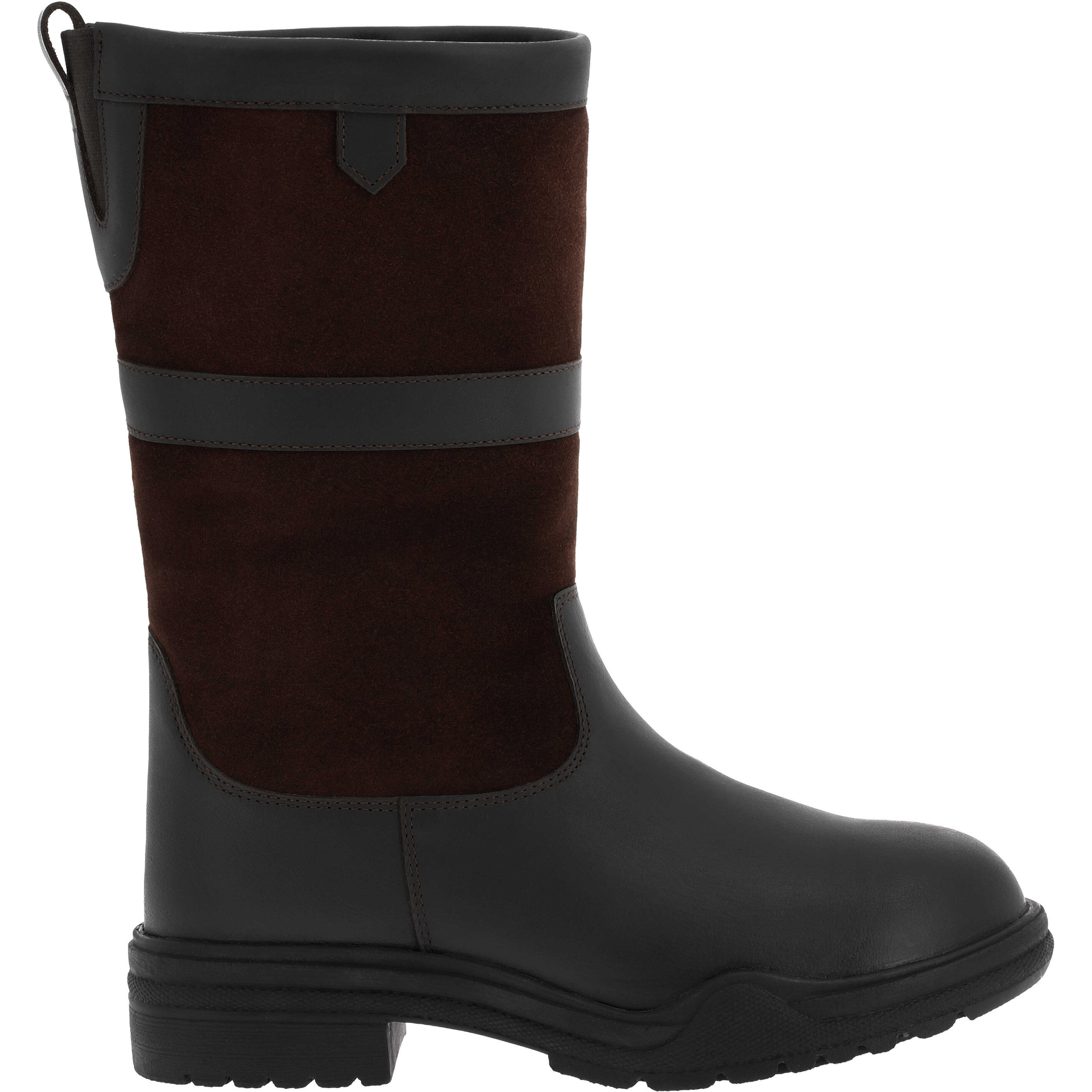 Damen Stiefeletten EK-COUNTRY Echtleder braun