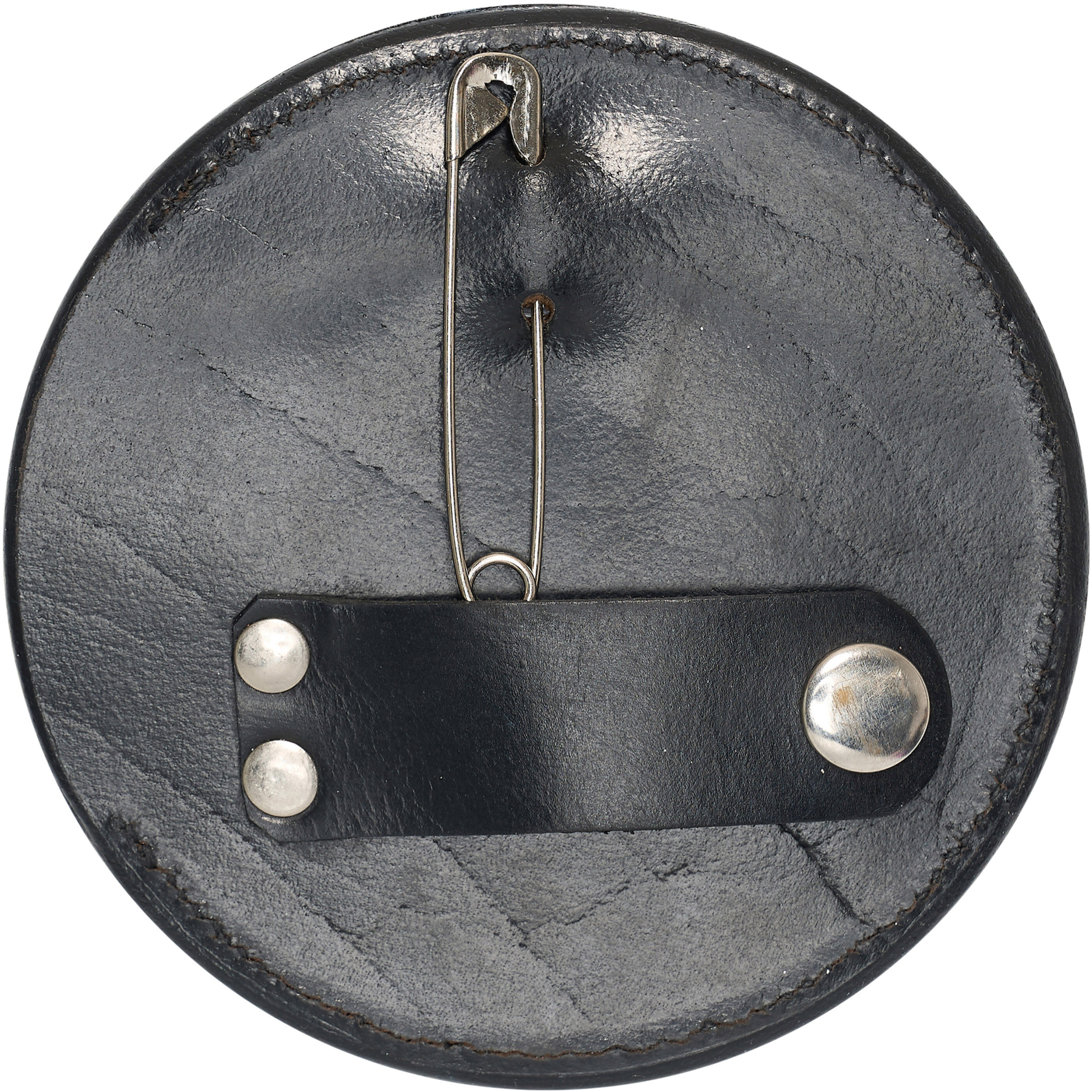 Turniernummern 2er Set IRHRound schwarz