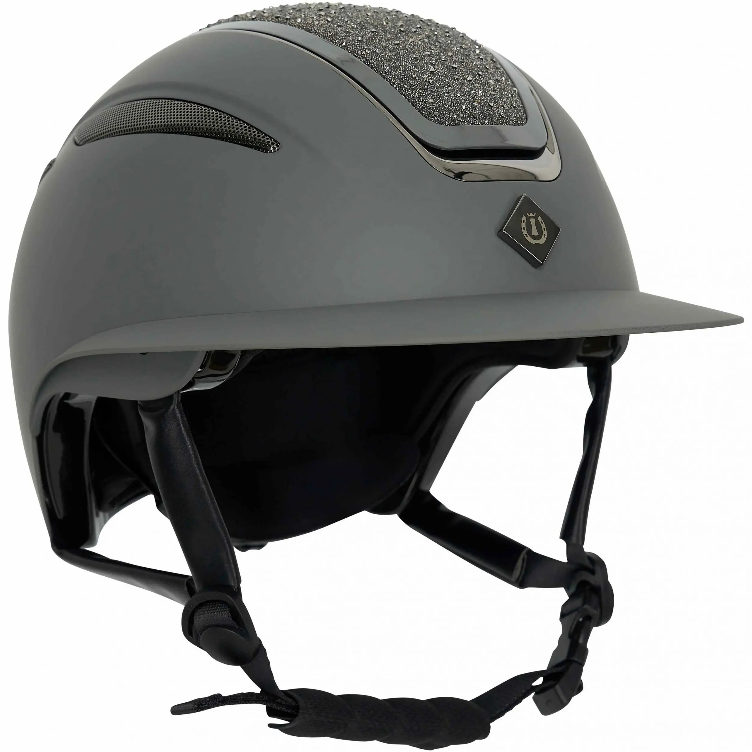 Reithelm IRHOlania Deluxe big visor grau