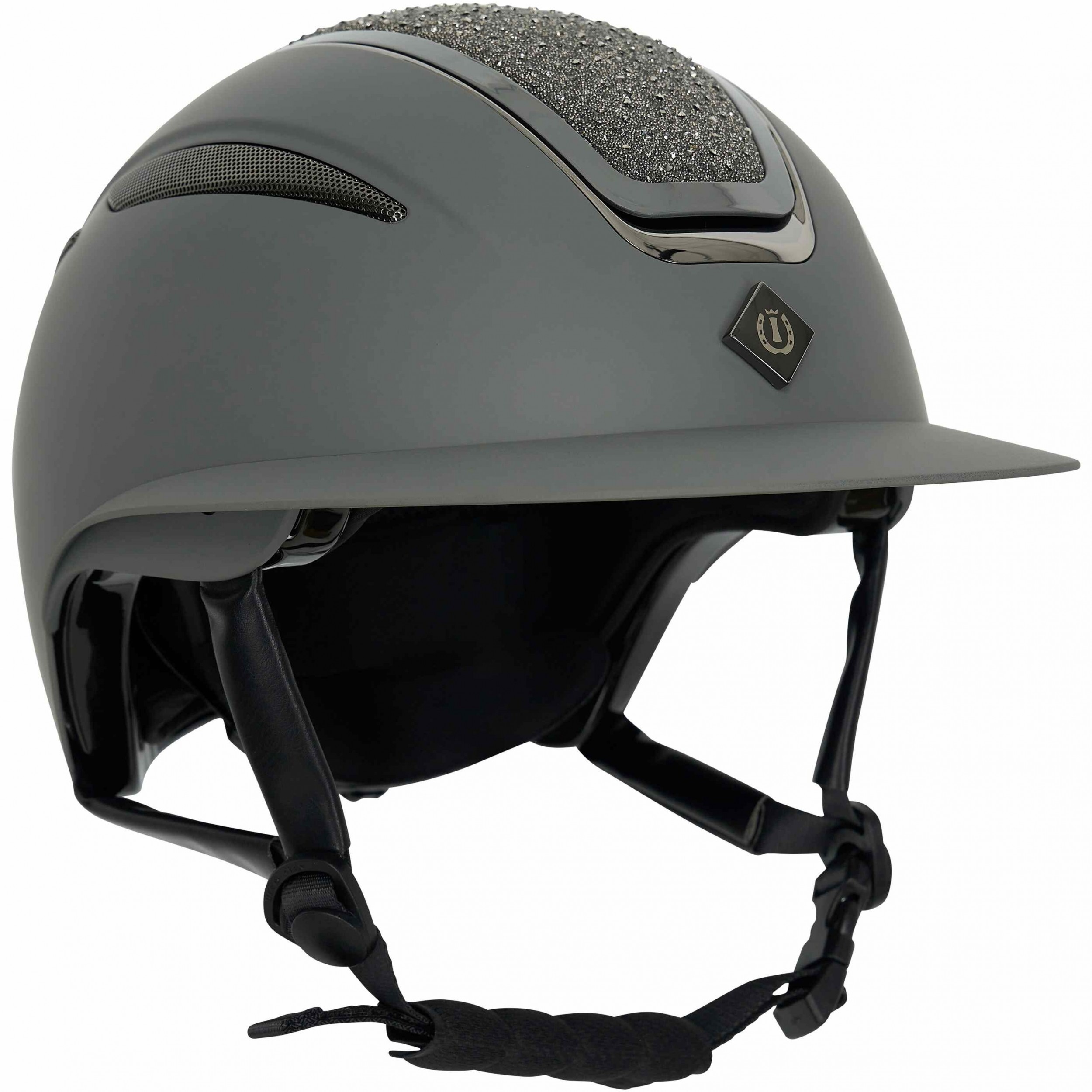 Reithelm IRHOlania Deluxe big visor grau