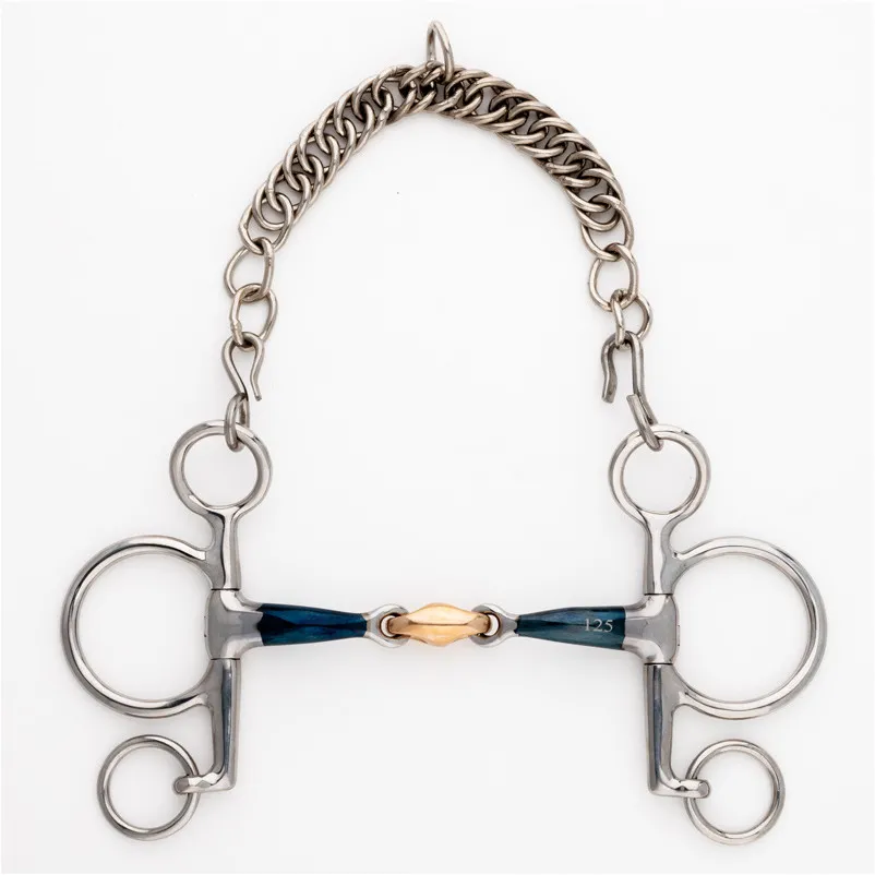 Pelham kurz doppelt gebrochen Lock Up ERGONOMIC 14mm