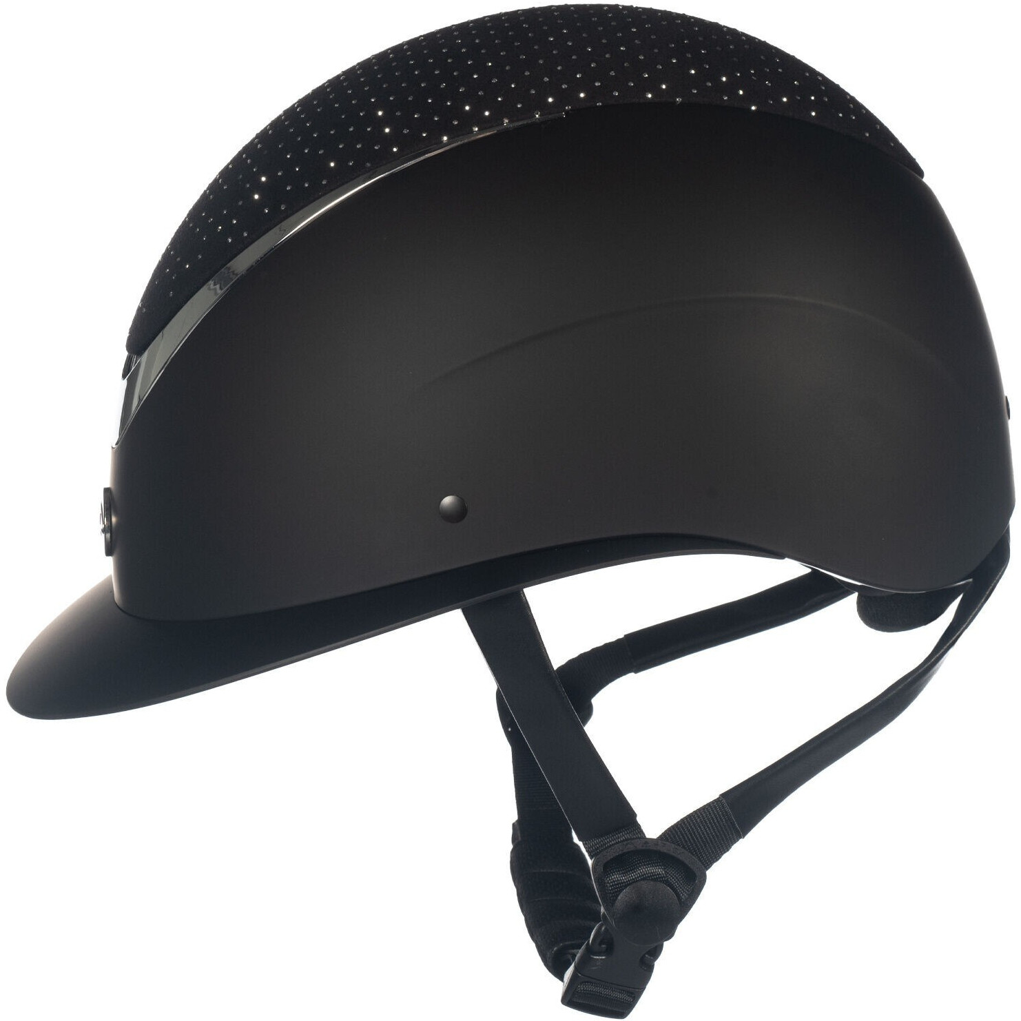 Reithelm ALARION DIAMOND schwarz/silber Reithelm ALARION DIAMOND schwarz/silber