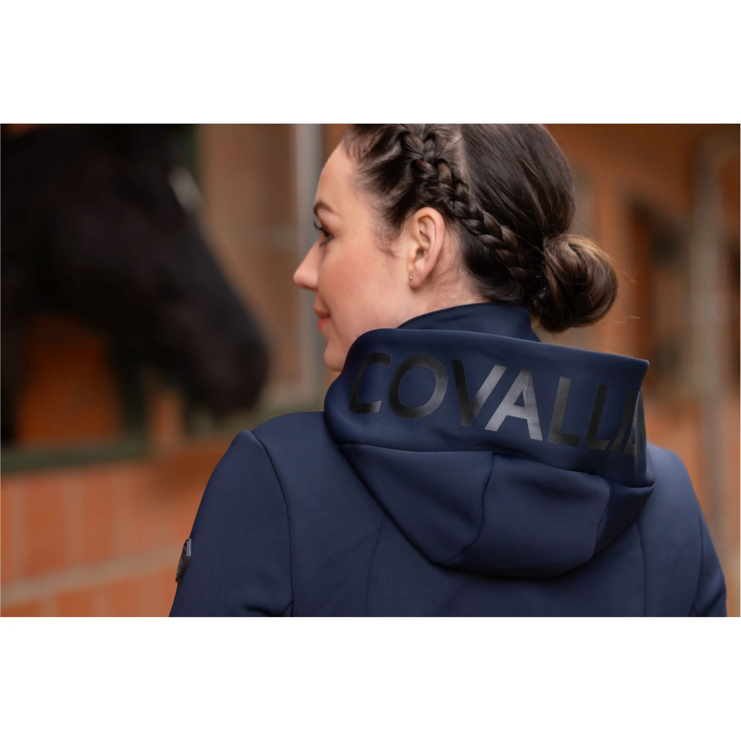 Damen Hoodyjacke H/W 2025 dark navy