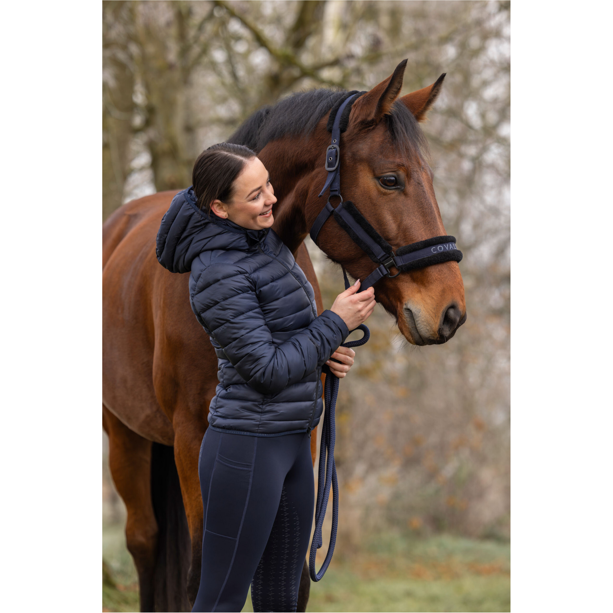 Damen Steppjacke H/W 2025 dark navy