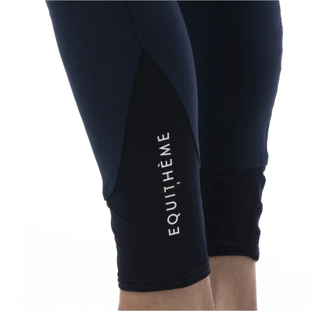 Herren Reithose Silikon Kniebesatz LARS marineblau