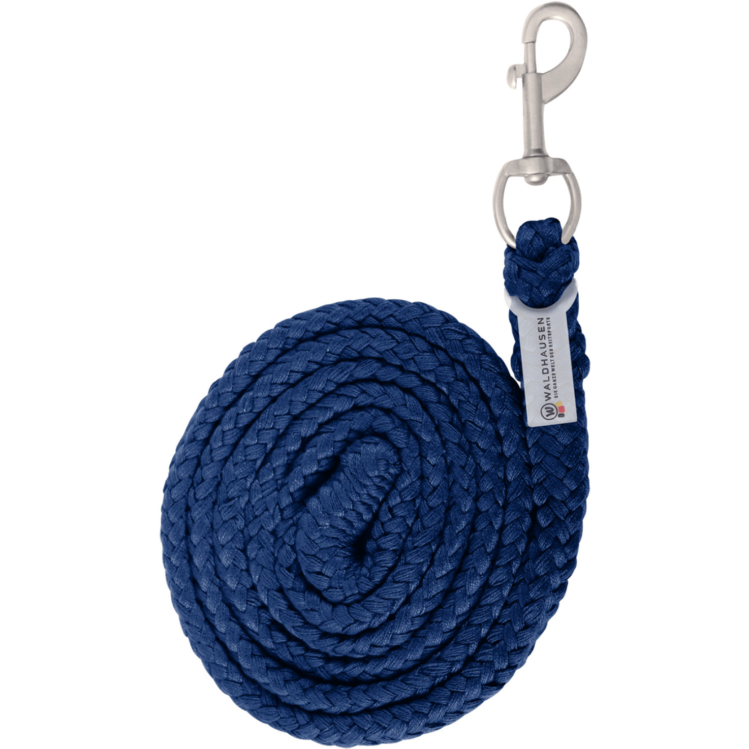 Führstrick mit Karabinerhaken PLUS dunkelblau 200cm