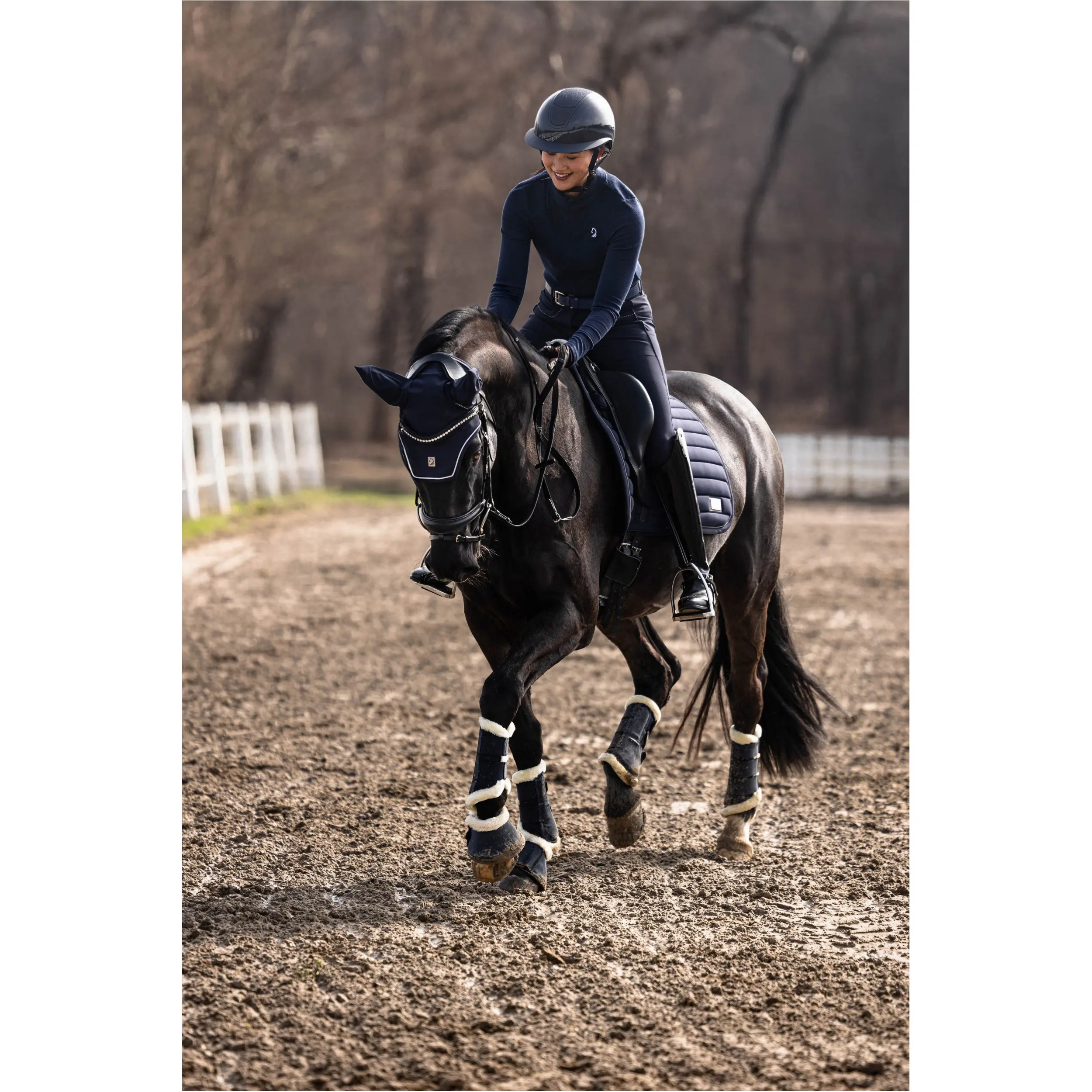 Damen Langarmshirt AREZZO SOFT dunkelblau Damen Langarmshirt AREZZO SOFT dunkelblau