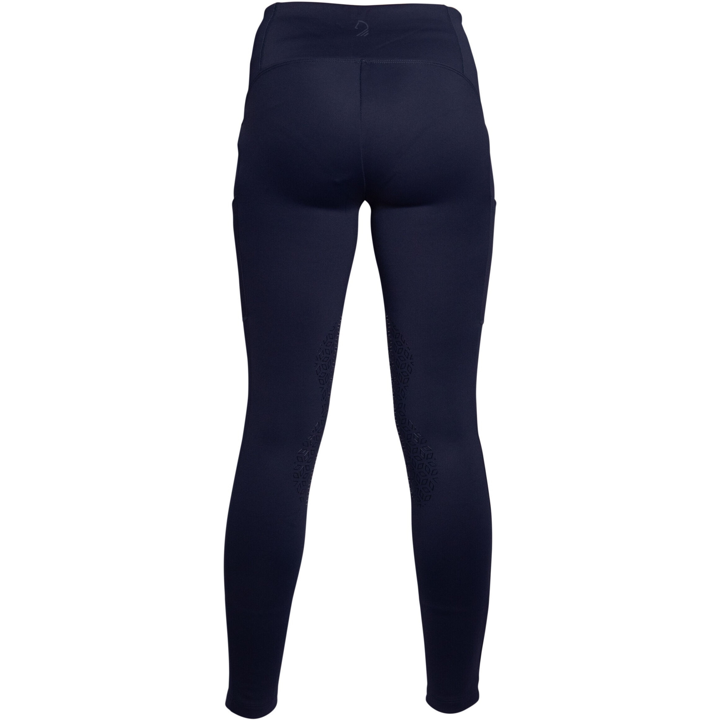 Damen Reitleggings Silikon Kniebesatz AREZZO dunkelblau
