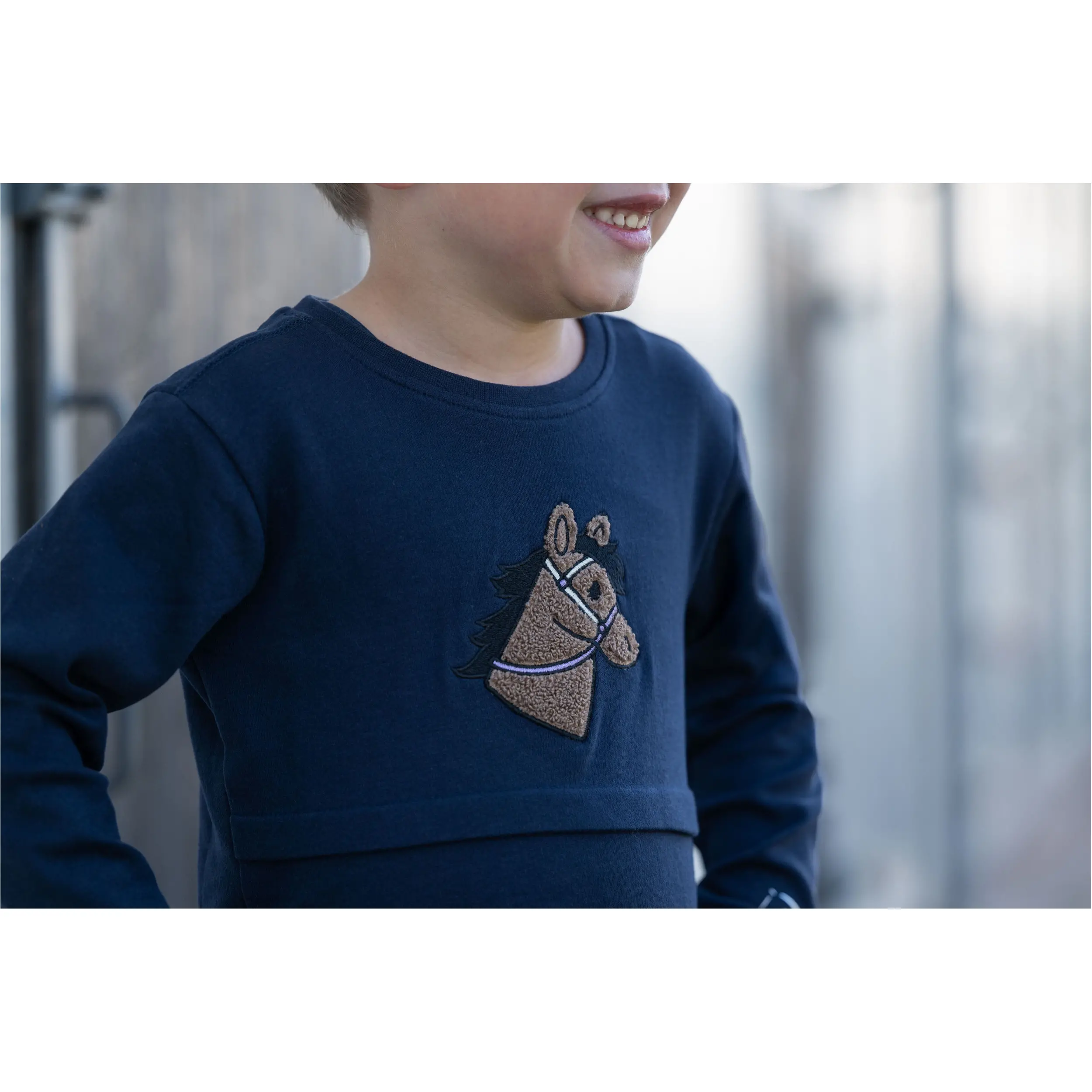 Kinder Langarmshirt MIA dunkelblau Kinder Langarmshirt MIA dunkelblau