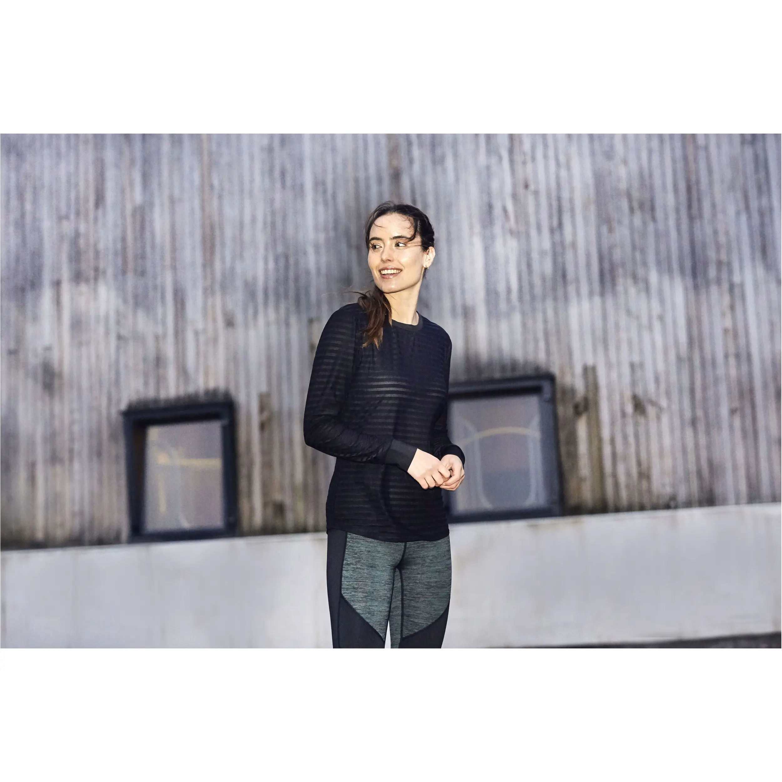 Damen Sportleggings ohne Besatz TARAS urban chic