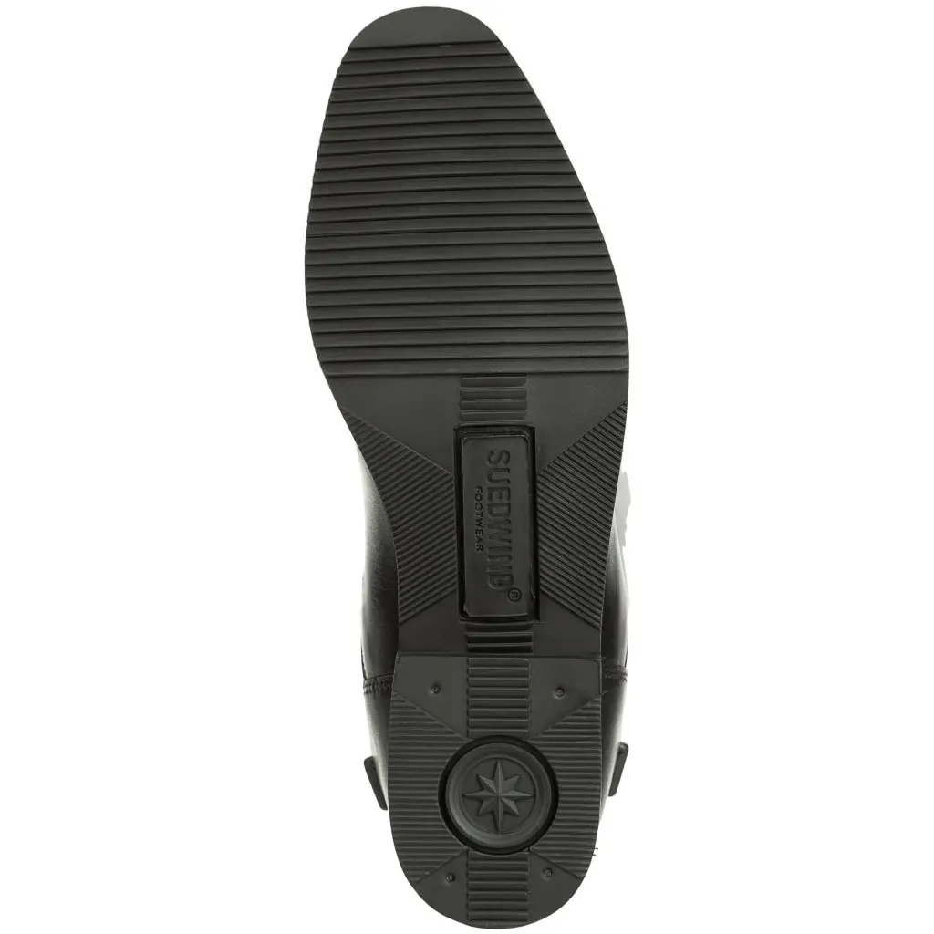 Damen Reitstiefel FLORENTINA TALL Echtleder schwarz