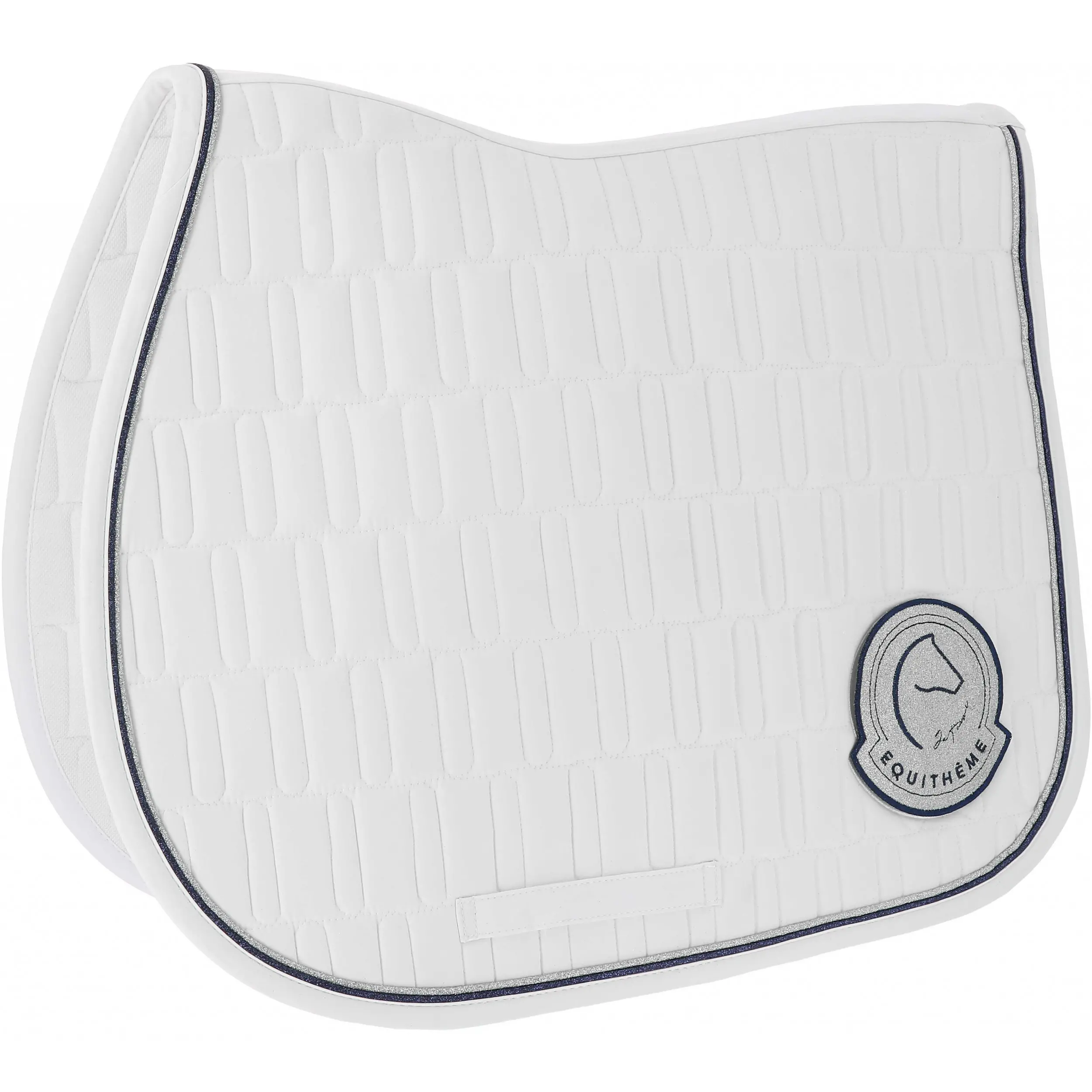 Schabracke mit Nummernhalter Je t'aime COMPET weiß Warmblut Vielseitigkeit