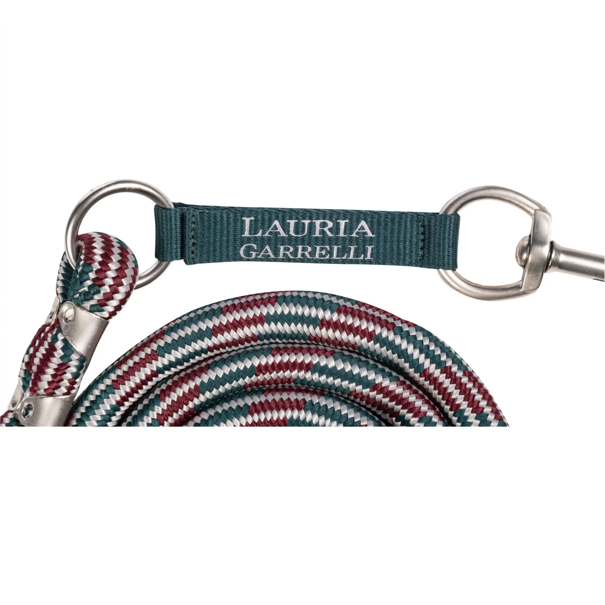 Führtrick mit Karabinerhaken LIVIGNO dunkelgrün Führtrick mit Karabinerhaken LIVIGNO dunkelgrün