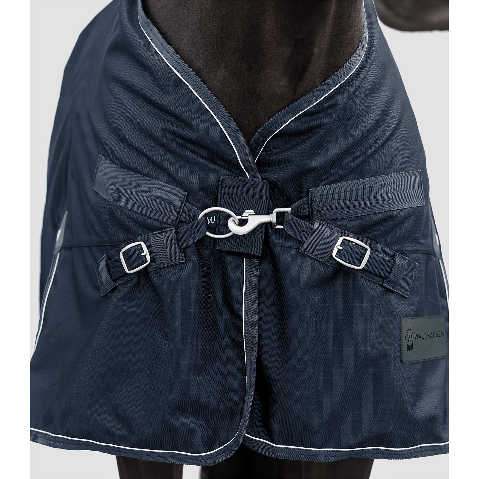 Outdoordecke High Neck 100g Füllung 1200D SCANDIC nachtblau