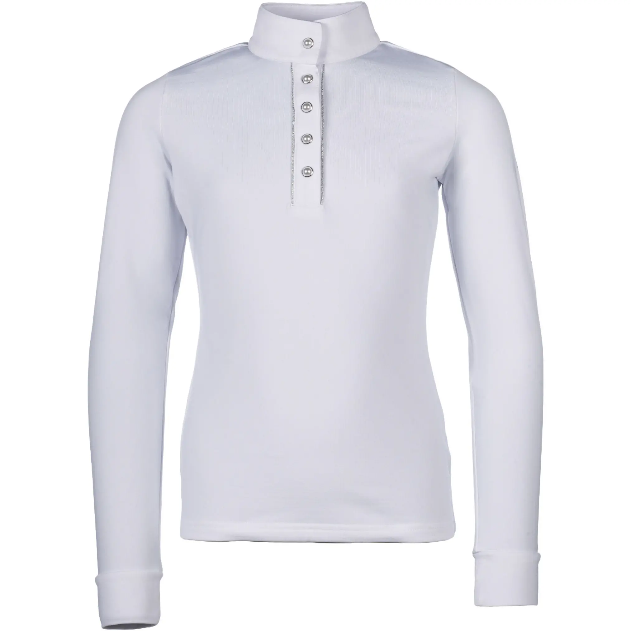 Kinder Turniershirt Langarm EMILIA KIDS weiß