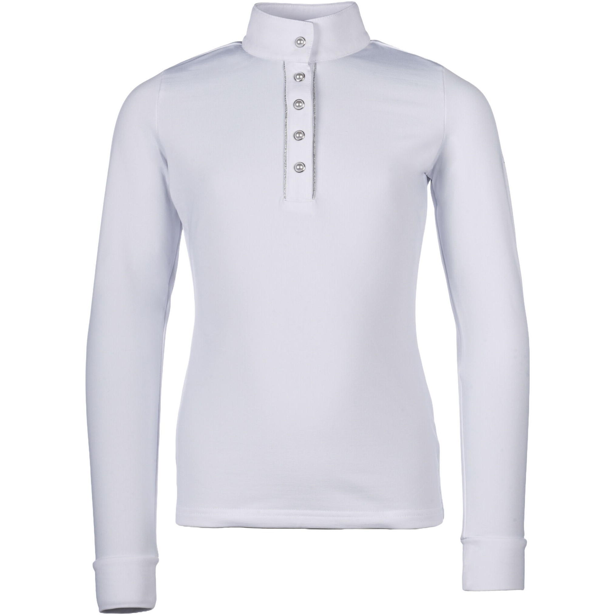 Kinder Turniershirt Langarm EMILIA KIDS weiß