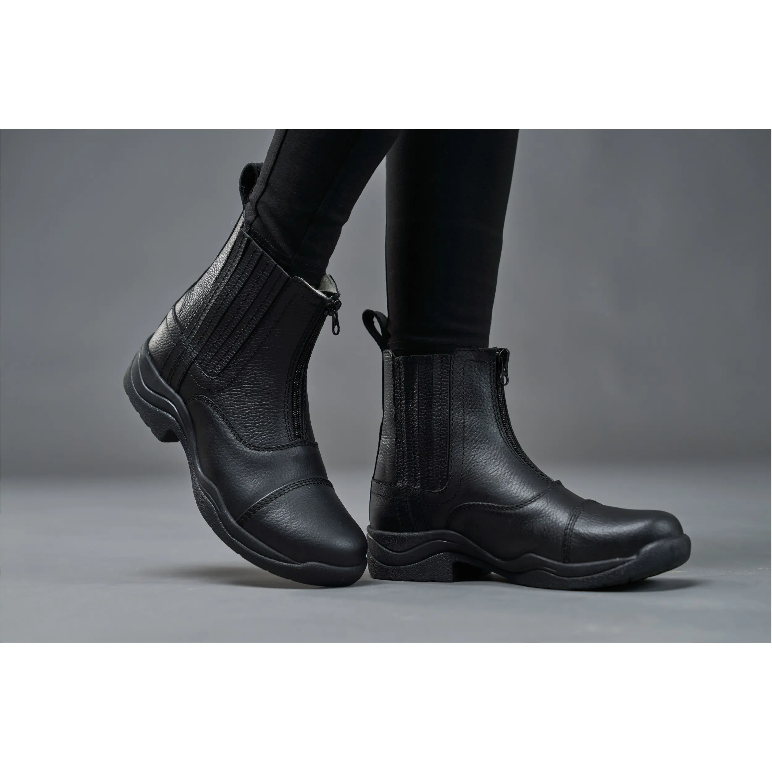 Winter Jodhpur Reitstiefeletten LEVI Zip schwarz Winter Jodhpur Reitstiefeletten LEVI Zip schwarz