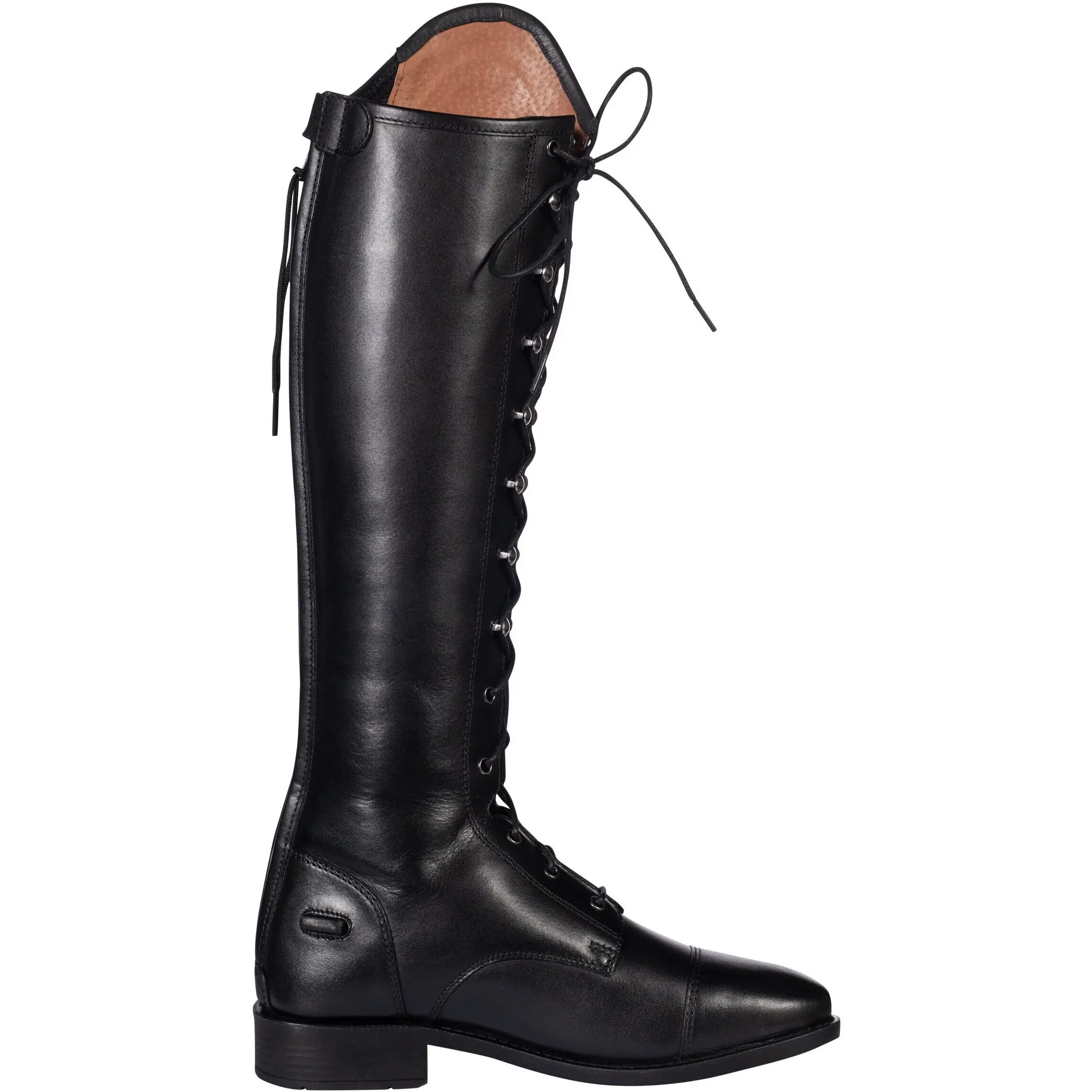 Kinder Reitstiefel GLAM LACE KIDS Echtleder schwarz