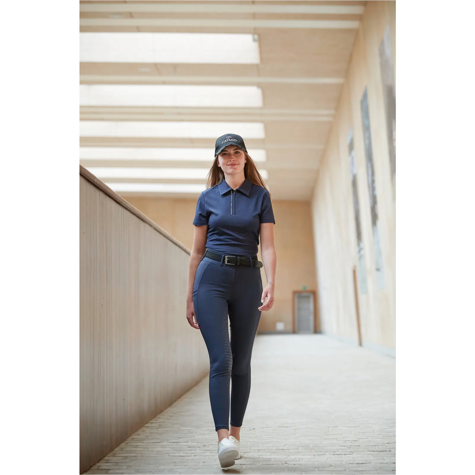 Damen Poloshirt NASH navy