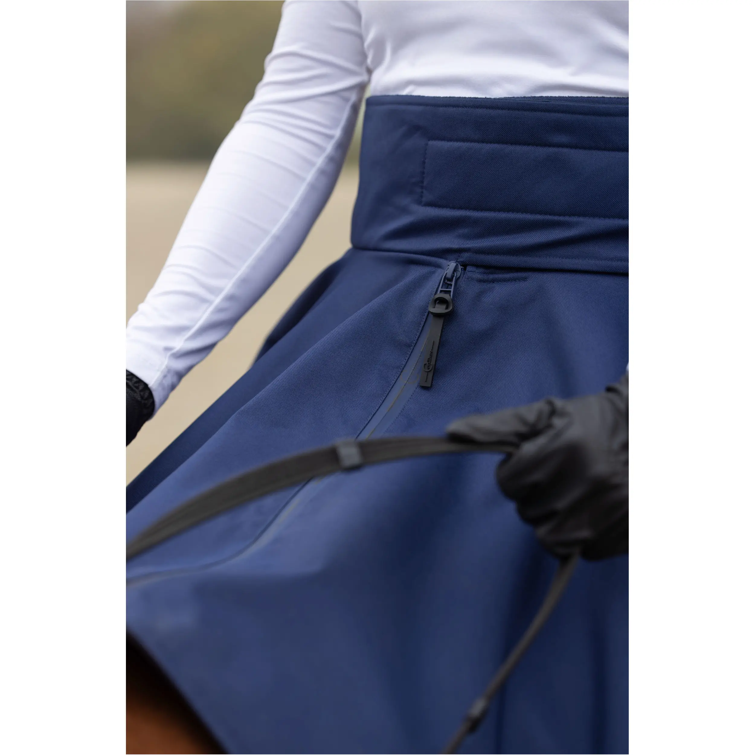 Damen Thermoreitrock navy