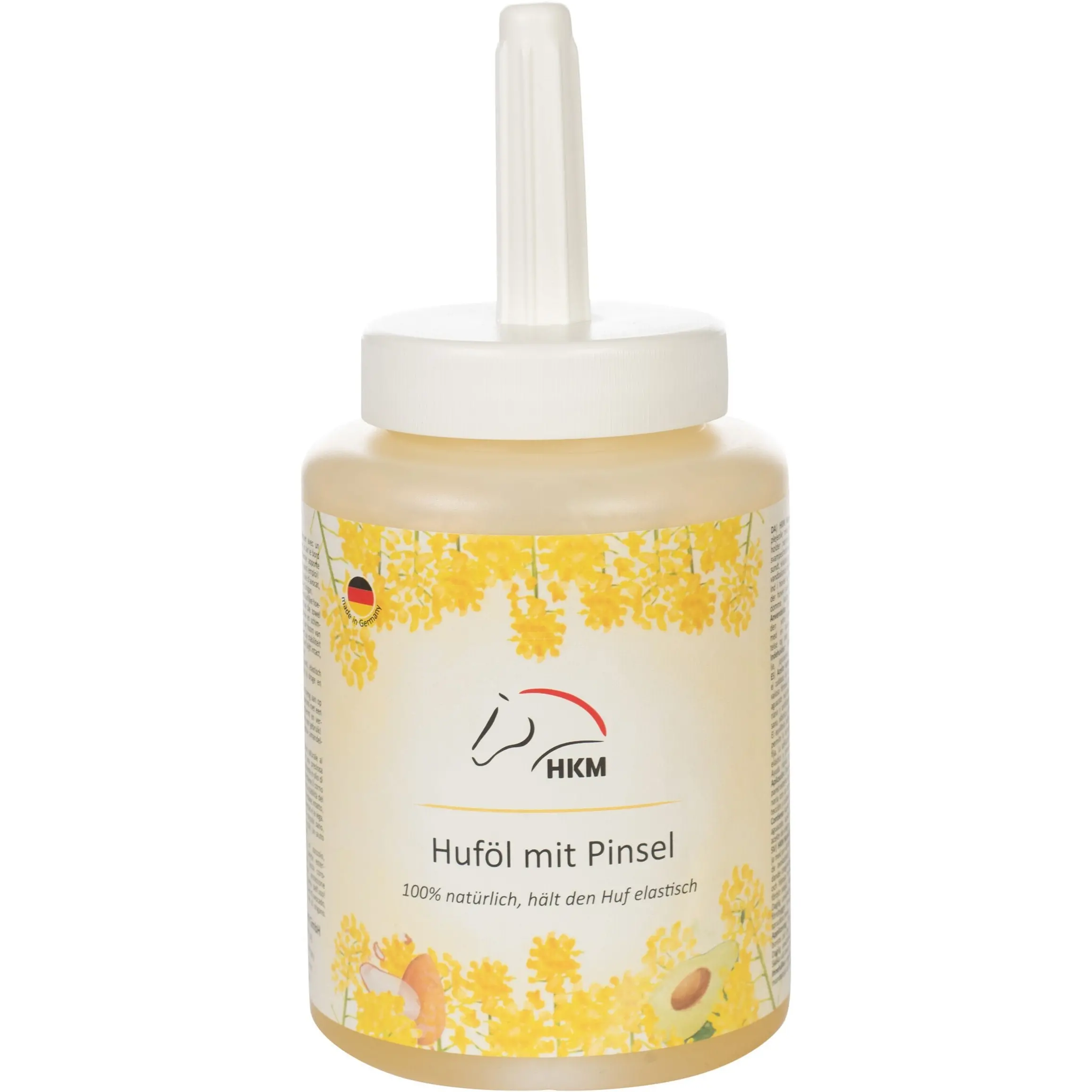 Natürliches Huföl mit Pinsel 450ml