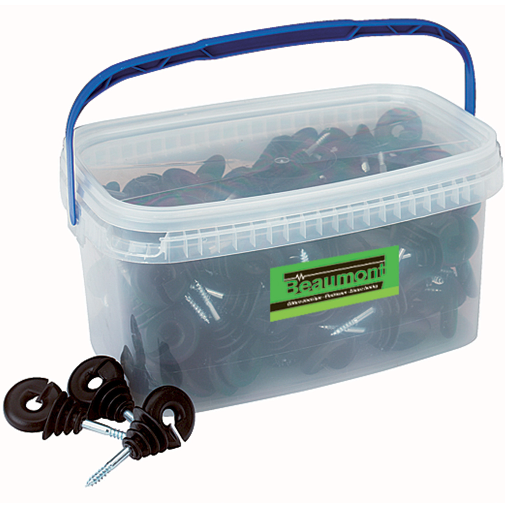 Ringisolatoren Öko schwarz 90 Stk. Ringisolatoren Öko schwarz 90 Stk.