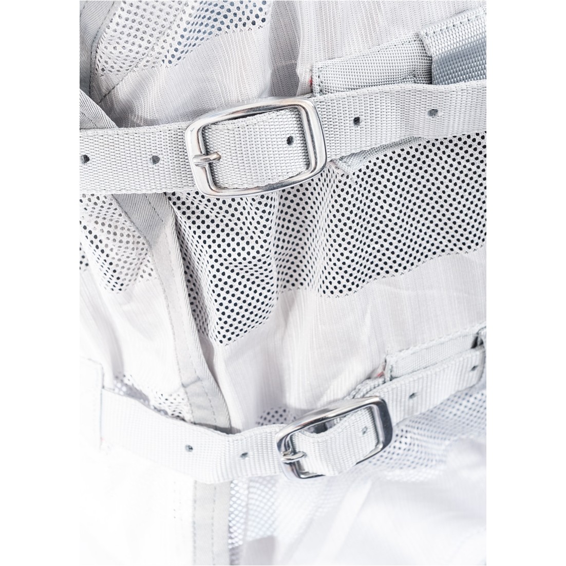 Fliegendecke mit Kreuzgurt BASICLINE silber