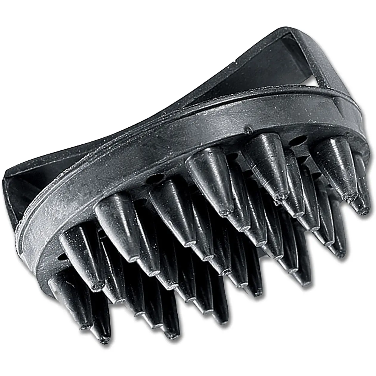 Rubber Groomer Zauberstriegel schwarz