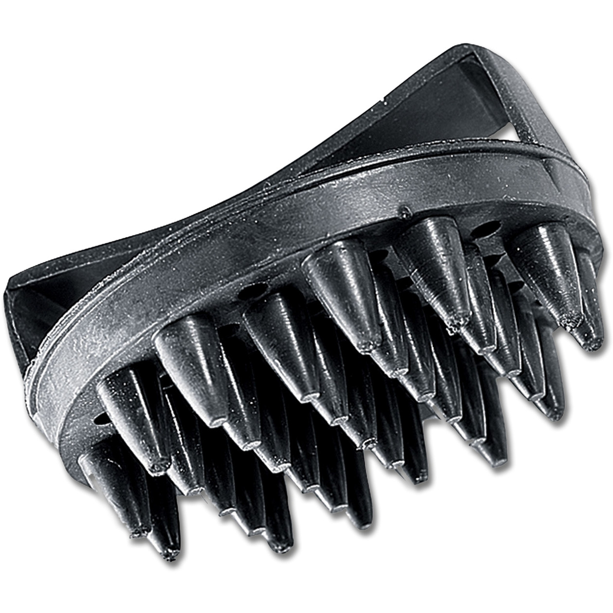 Rubber Groomer Zauberstriegel schwarz