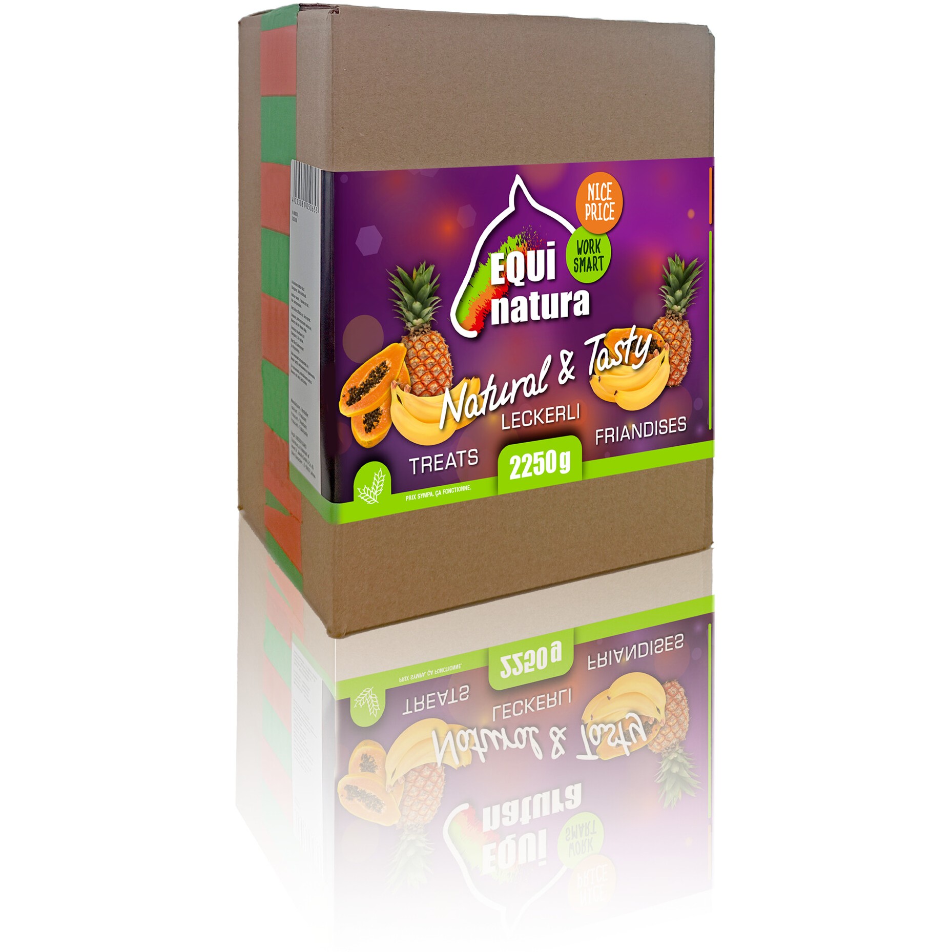 Naturkost Leckerli Banane-Ananas-Papaya 2250g