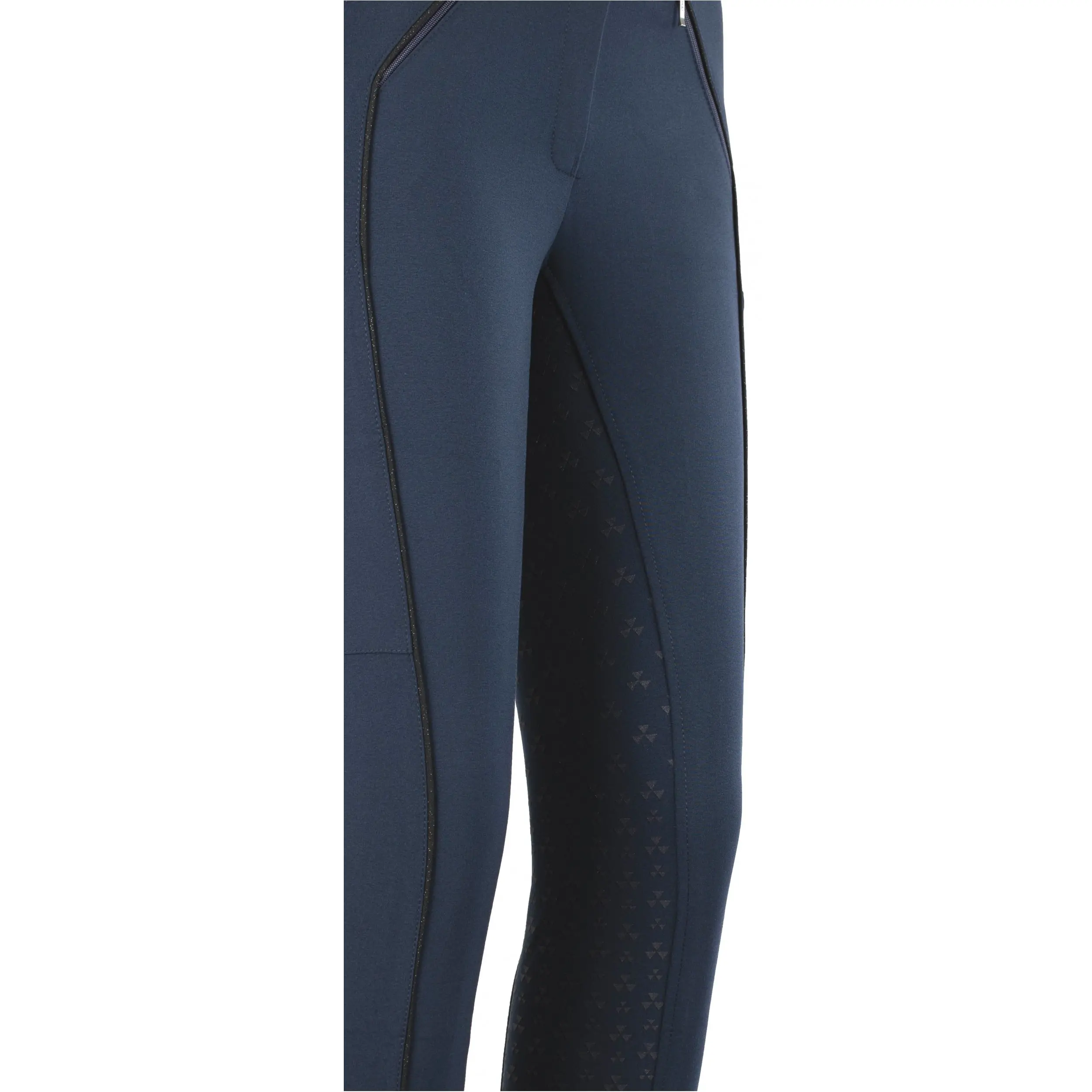 Damen Reithose Silikon Vollbesatz FIONA nachtblau