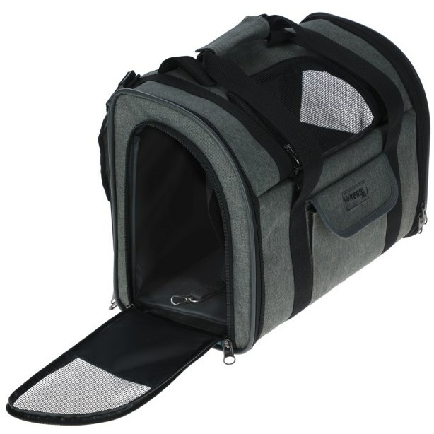 Hunderucksack VACATION grau/blau