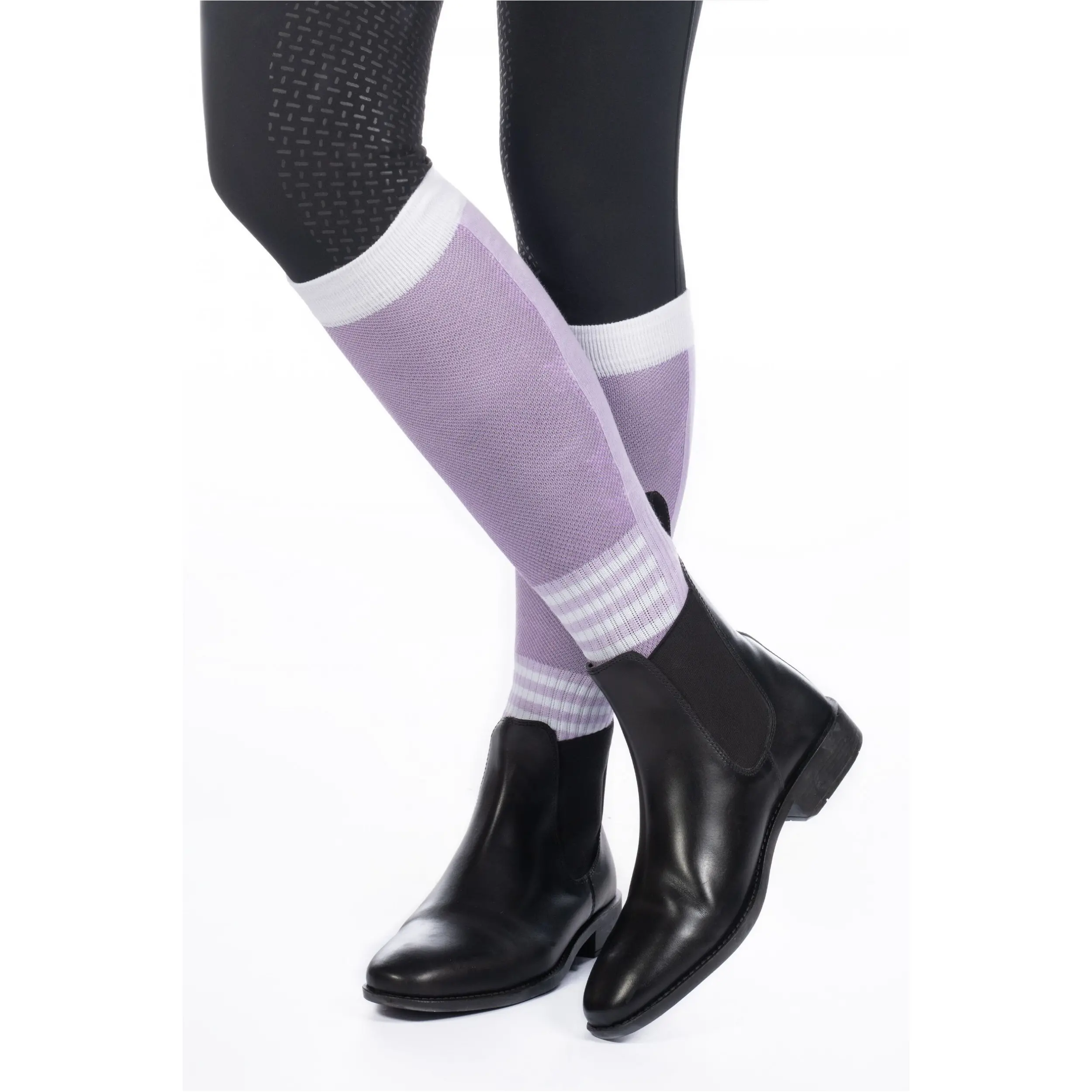Damen Reitsocken OLYMPIA helllila/lila Damen Reitsocken OLYMPIA helllila/lila