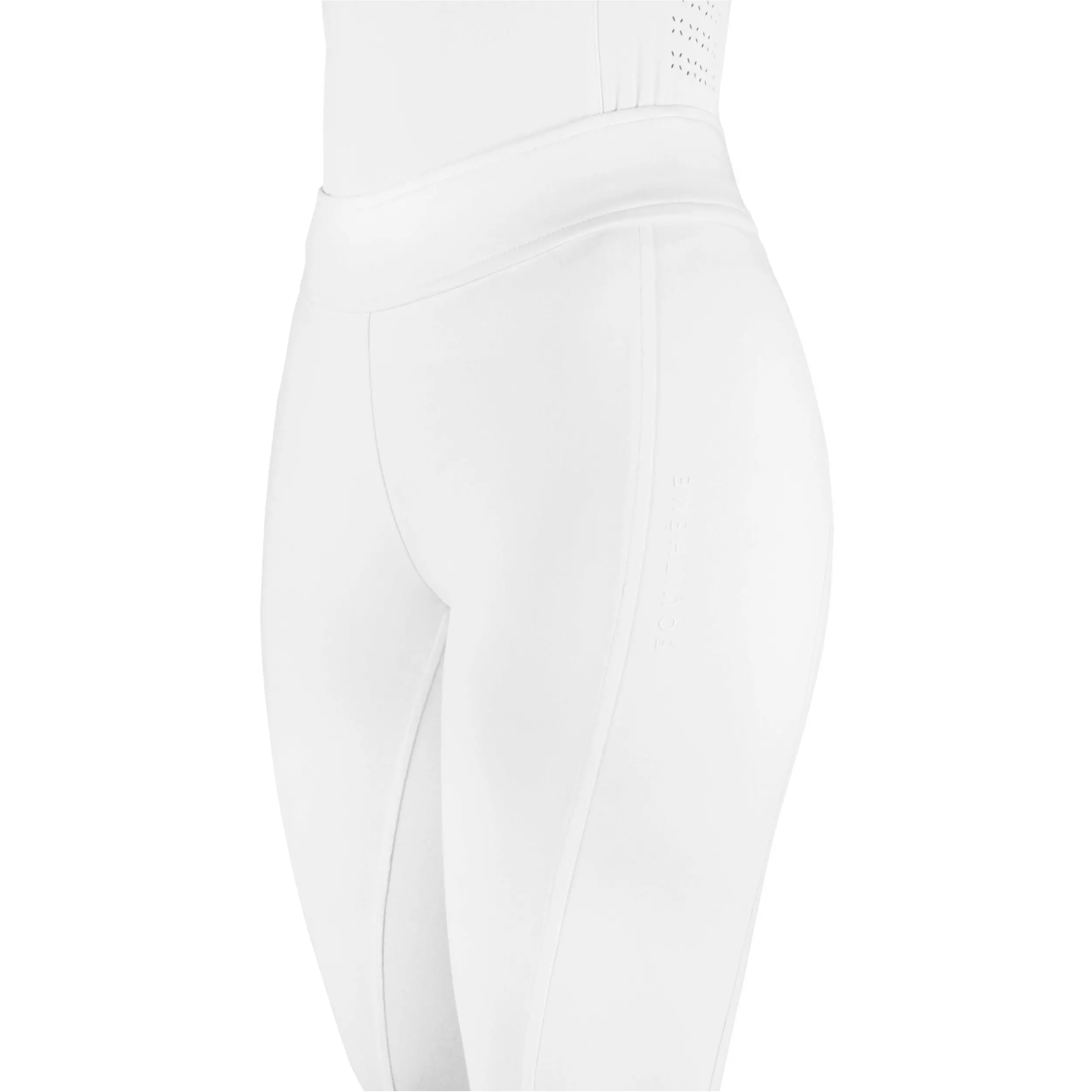 Damen Reitleggings Silikon Vollbesatz EK-BIRDY weiß