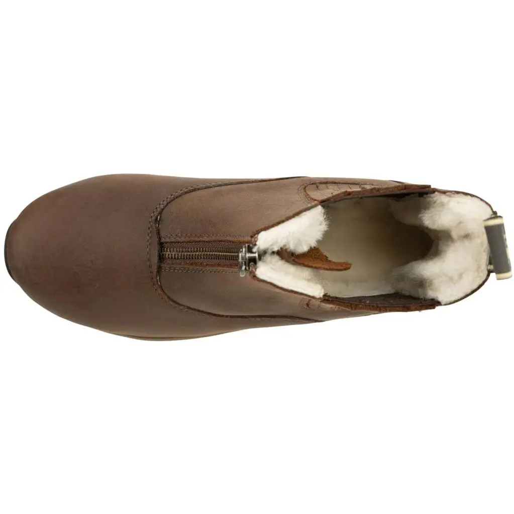 Winter Reistiefeletten FIELD FZ MERINO GripFTX Echtleder braun