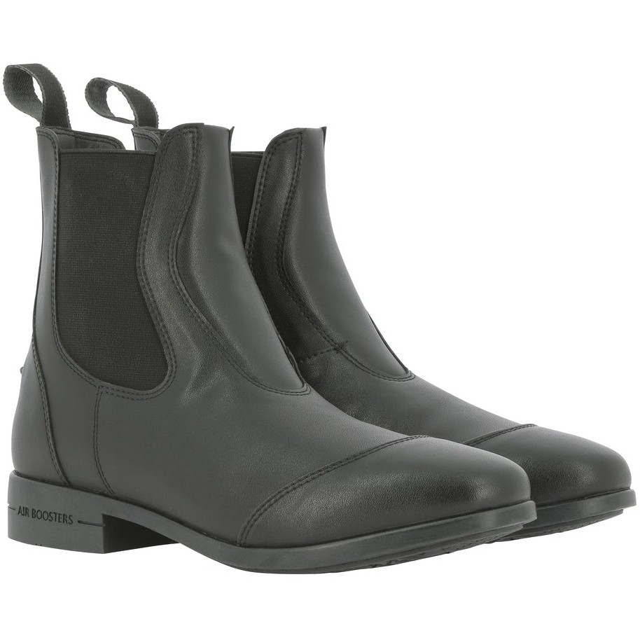 Reitstiefeletten recycelt ZÜRICH mit stoßdämpfender Sohle schwarz